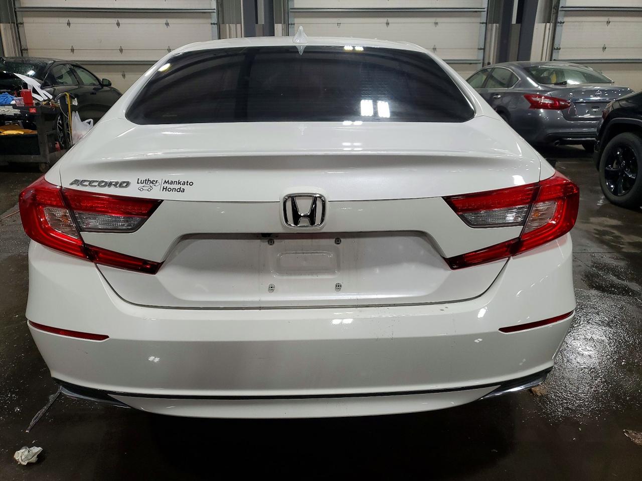 2020 Honda Accord Lx White vin: 1HGCV1F14LA005819
