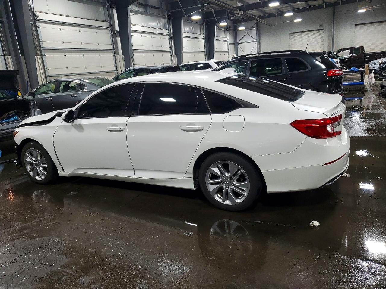 2020 Honda Accord Lx White vin: 1HGCV1F14LA005819