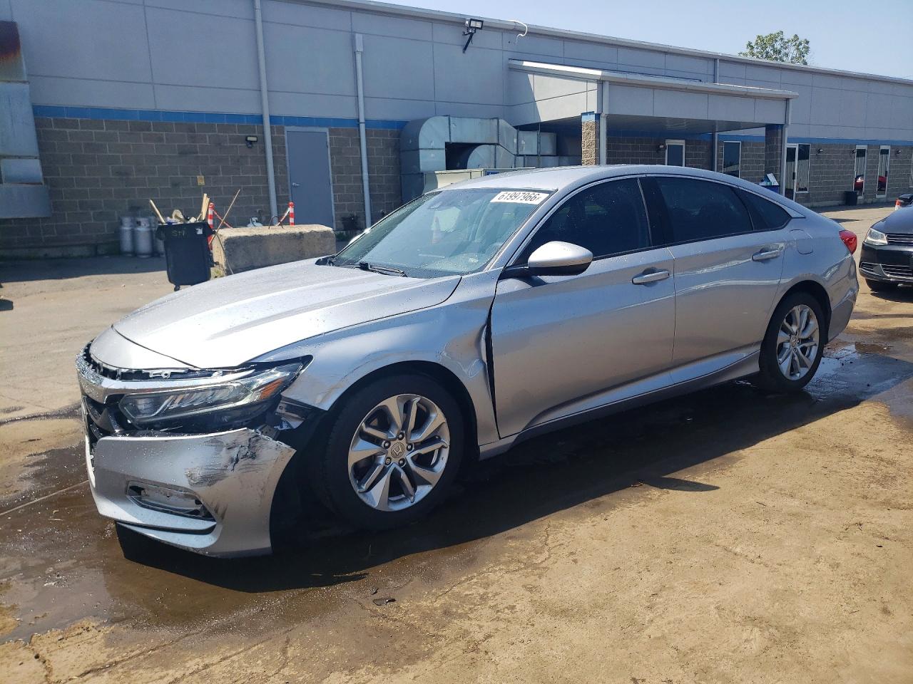 2018 Honda Accord Lx Silver vin: 1HGCV1F15JA144452