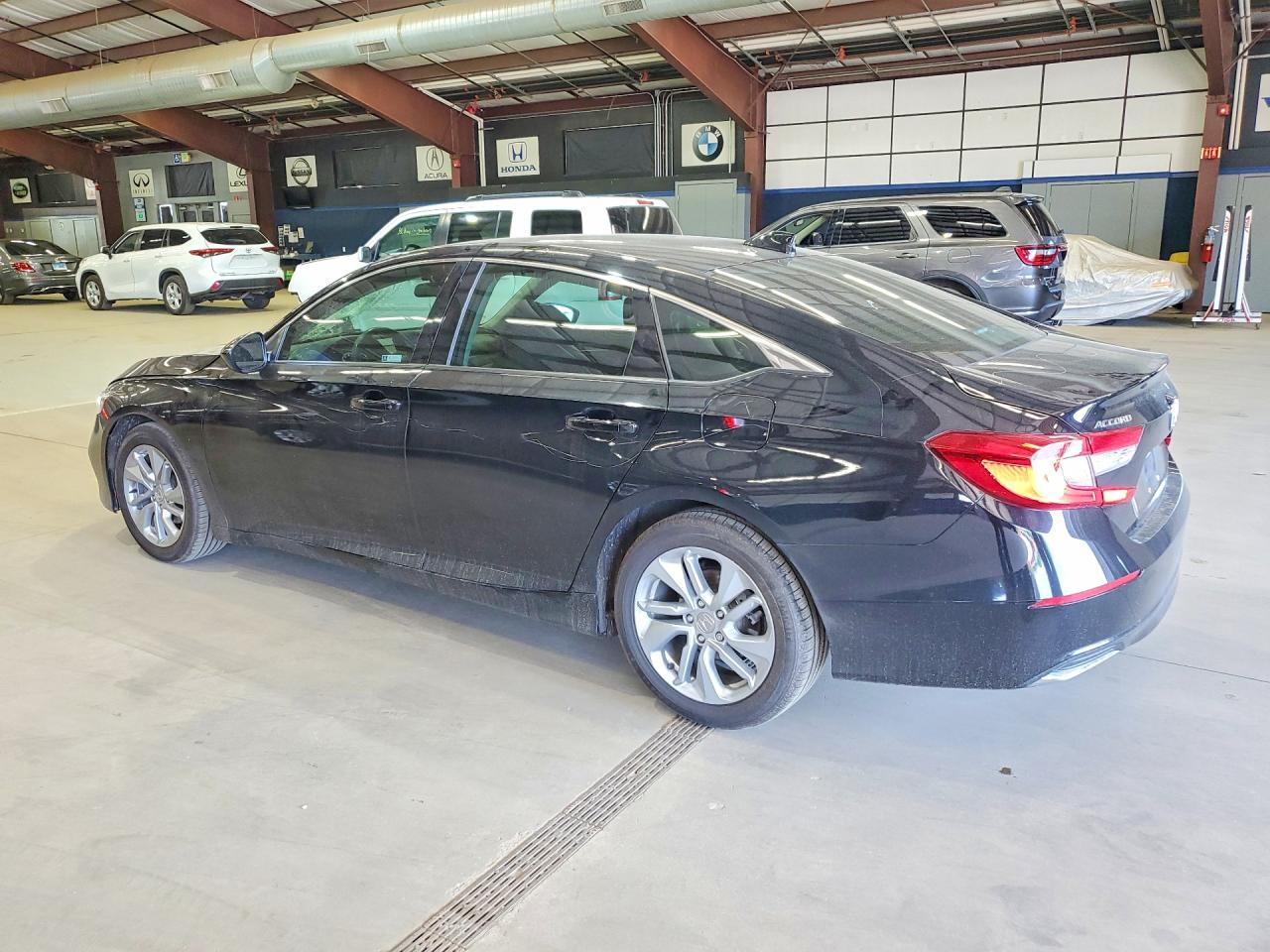 2019 Honda Accord Lx Black vin: 1HGCV1F15KA118421