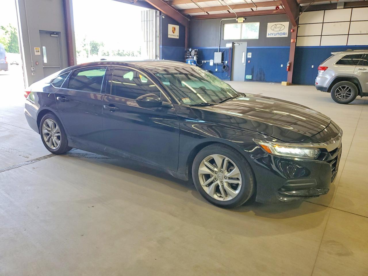 2019 Honda Accord Lx Black vin: 1HGCV1F15KA118421