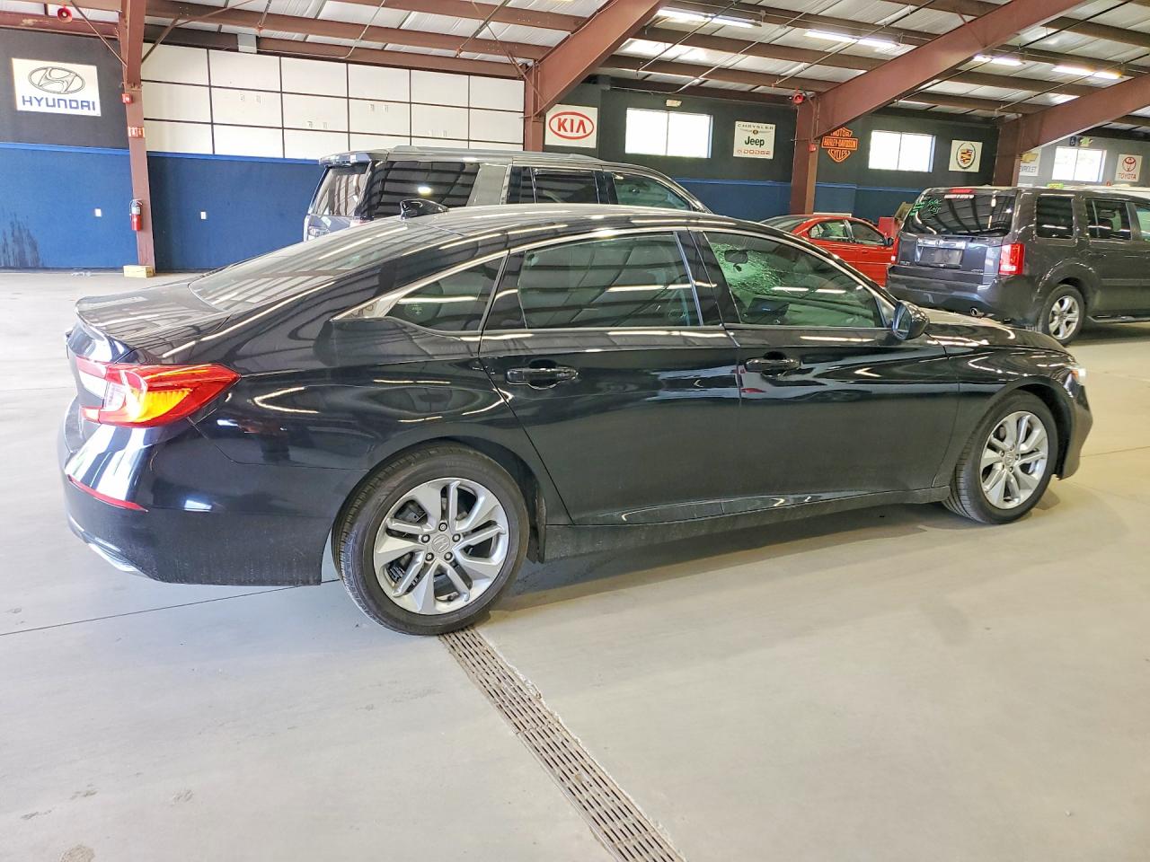 2019 Honda Accord Lx Black vin: 1HGCV1F15KA118421