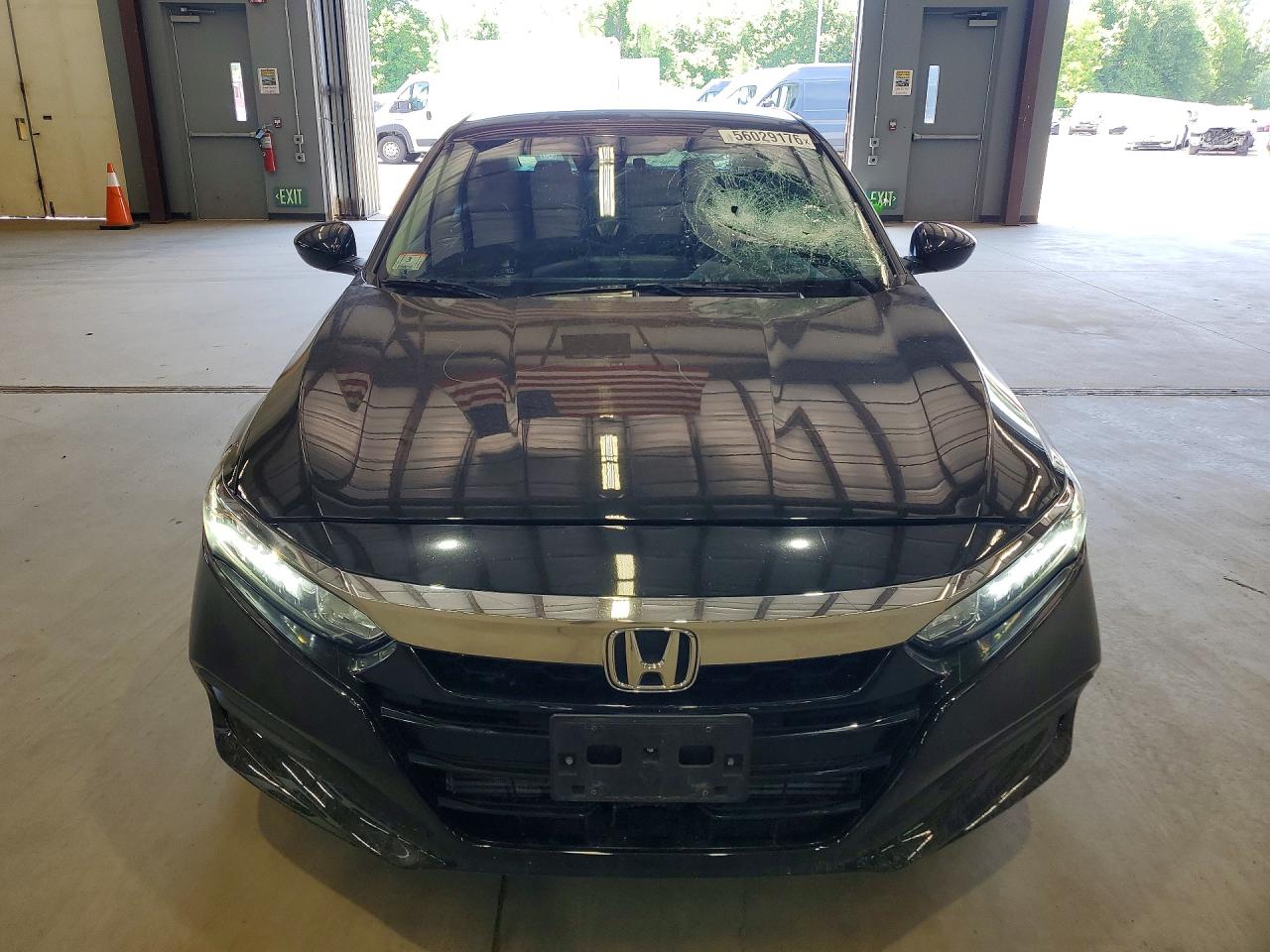 2019 Honda Accord Lx Black vin: 1HGCV1F15KA118421