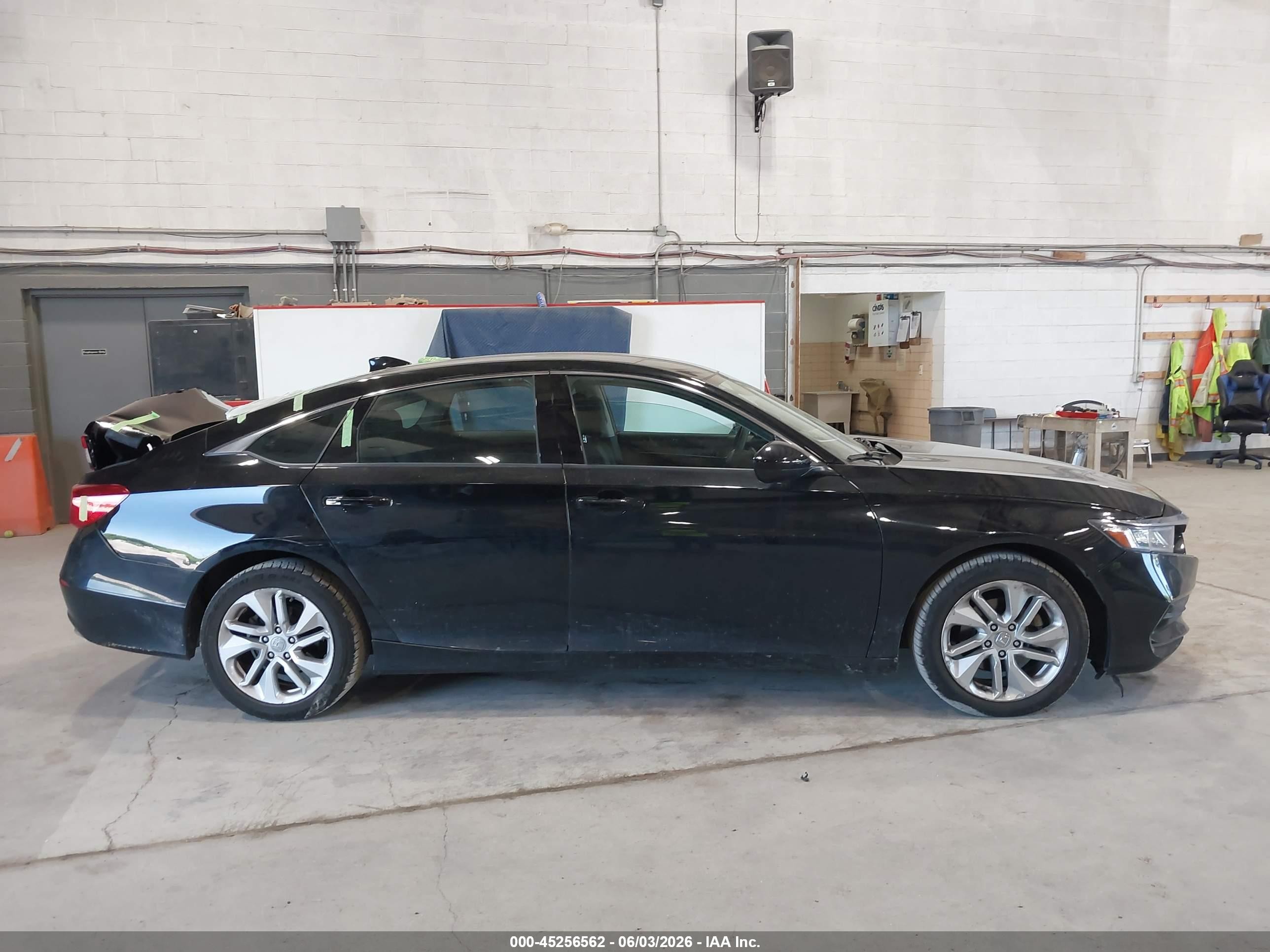 2019 Honda Accord Lx Black vin: 1HGCV1F15KA145232