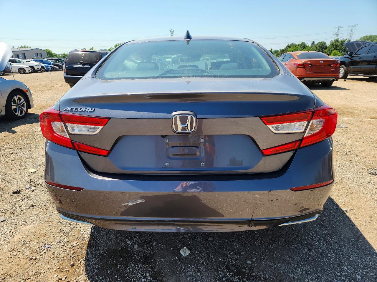 2021 Honda Accord Lx Gray vin: 1HGCV1F16MA036393