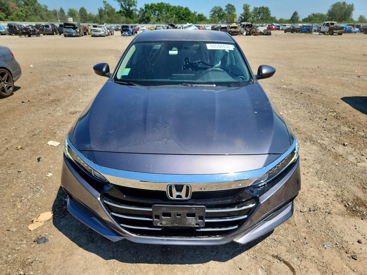 2021 Honda Accord Lx Gray vin: 1HGCV1F16MA036393