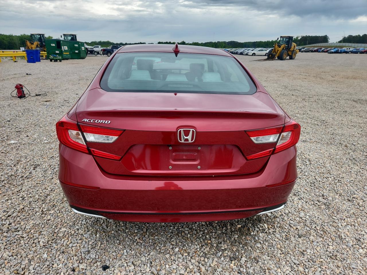 2022 Honda Accord Lx Красный vin: 1HGCV1F16NA024522