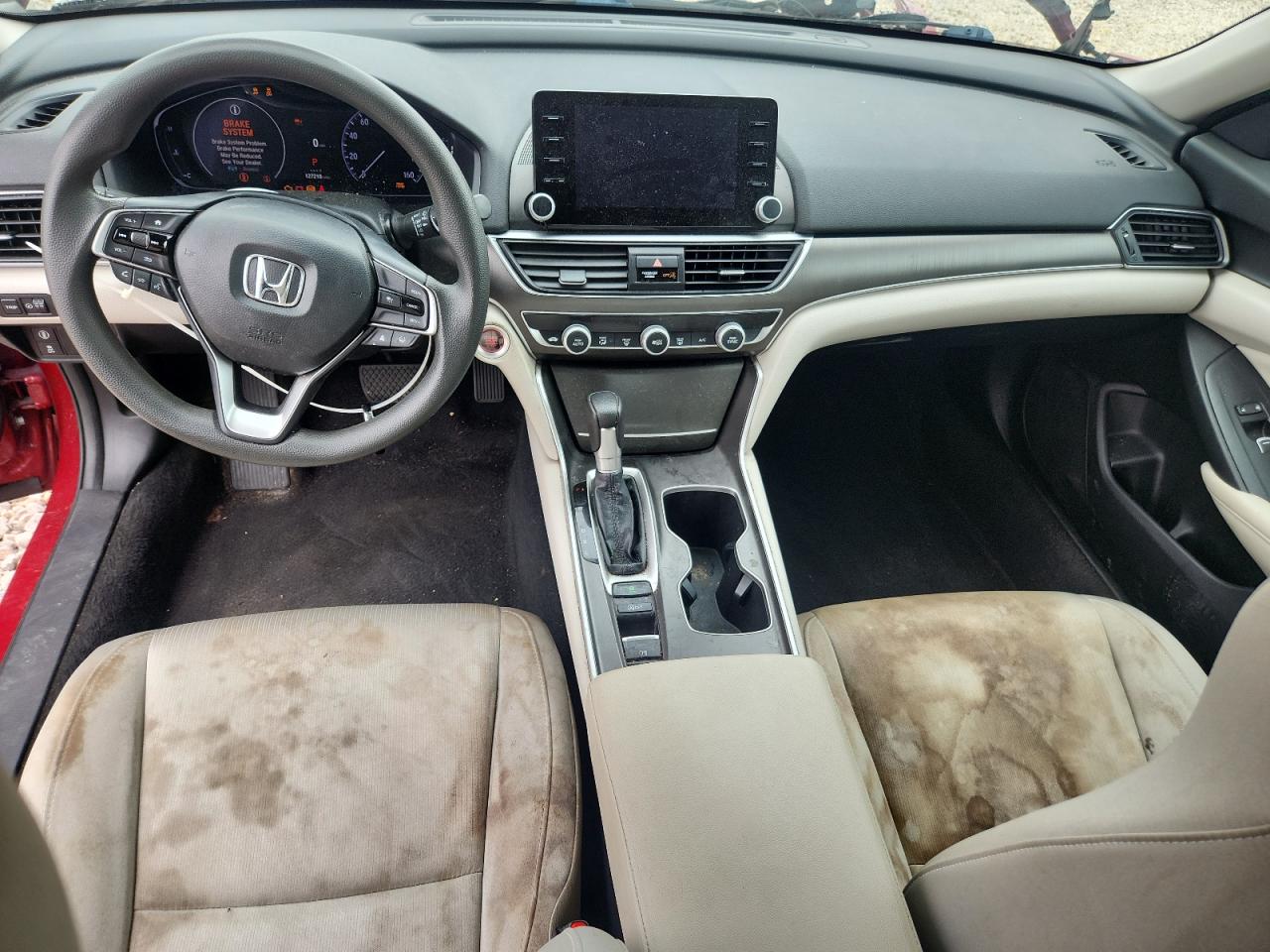 2022 Honda Accord Lx Красный vin: 1HGCV1F16NA024522