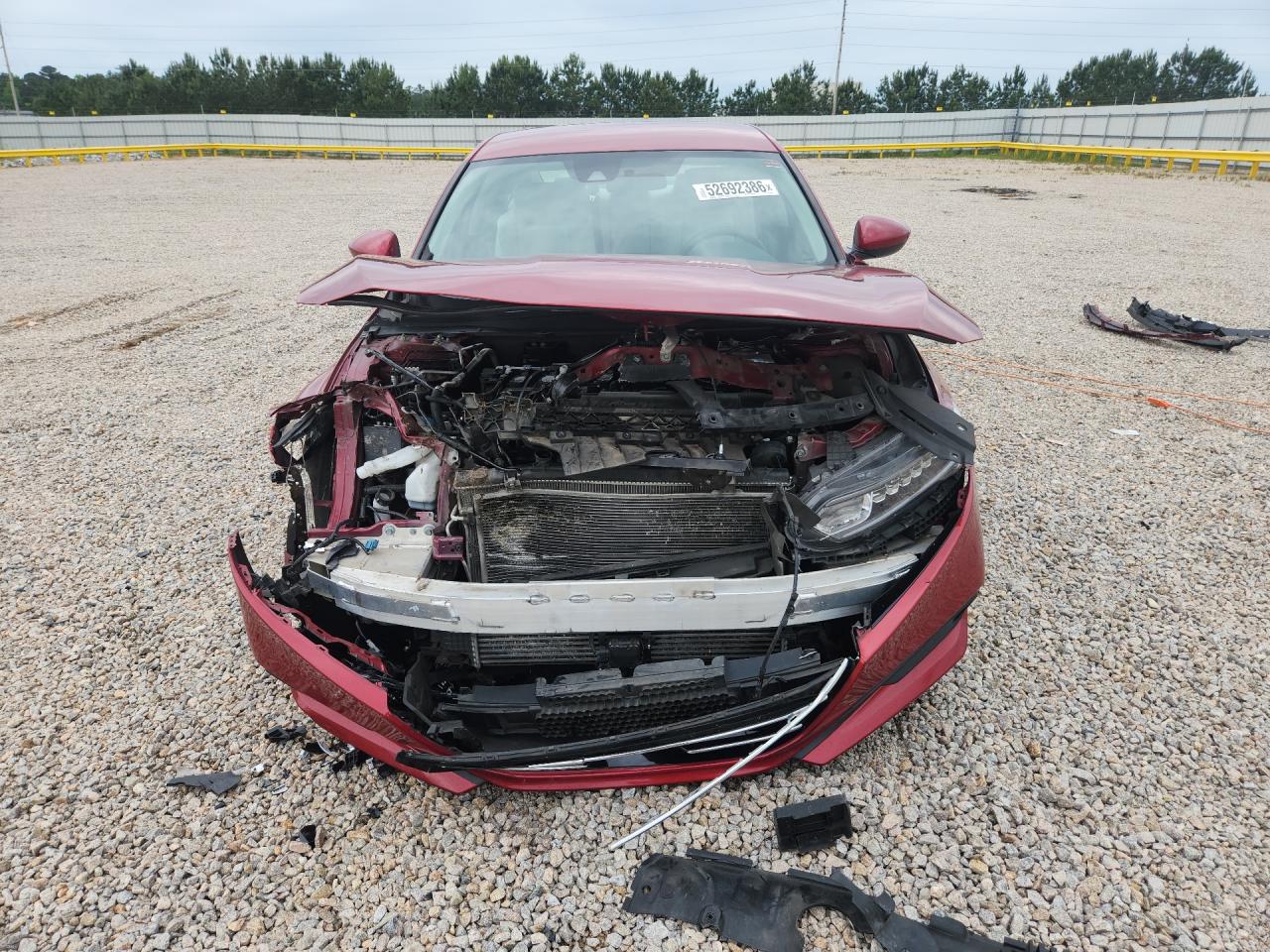2022 Honda Accord Lx Красный vin: 1HGCV1F16NA024522