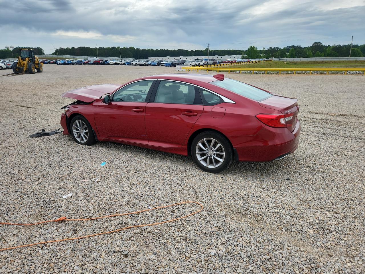 2022 Honda Accord Lx Красный vin: 1HGCV1F16NA024522