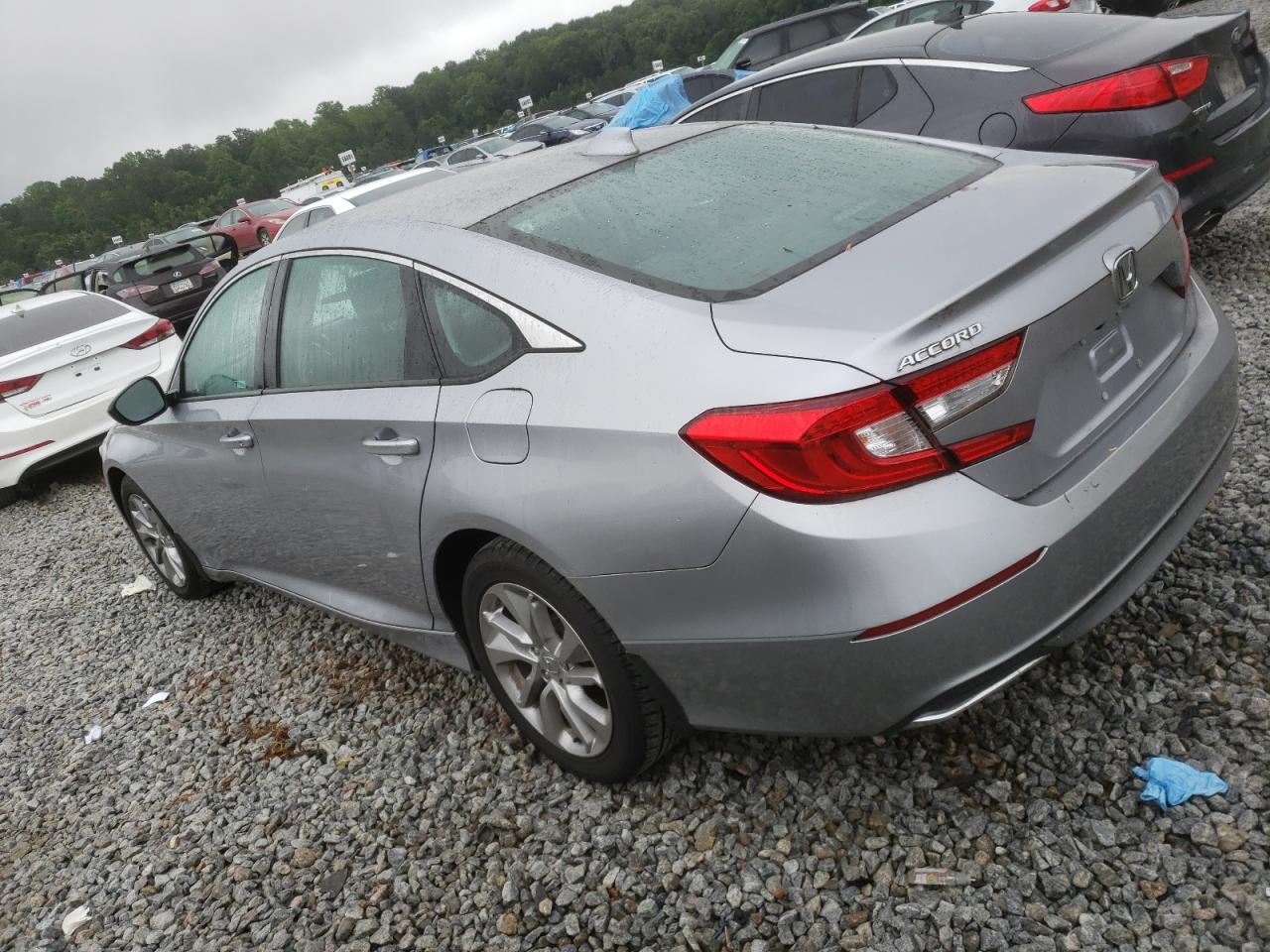 2020 Honda Accord Lx Gray vin: 1HGCV1F17LA084595
