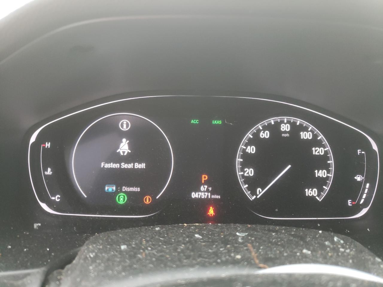 2020 Honda Accord Lx Gray vin: 1HGCV1F17LA084595