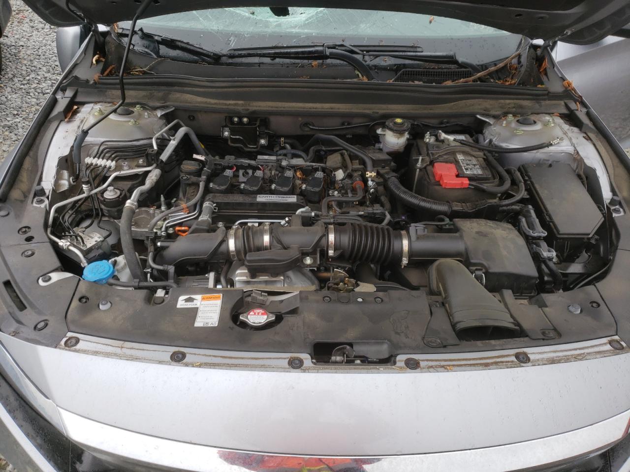 2020 Honda Accord Lx Gray vin: 1HGCV1F17LA084595