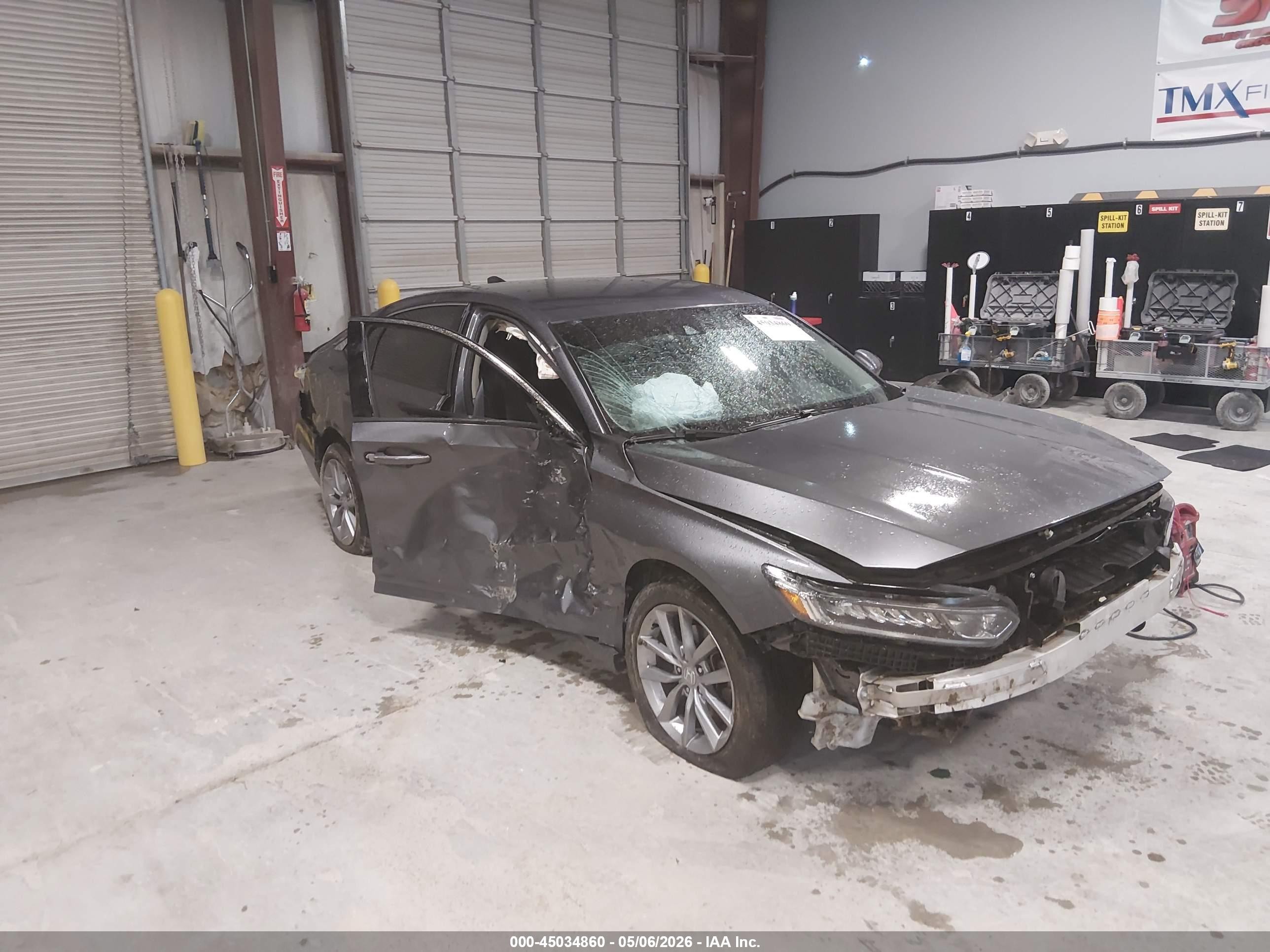 2021 Honda Accord Lx Серый vin: 1HGCV1F17MA042588