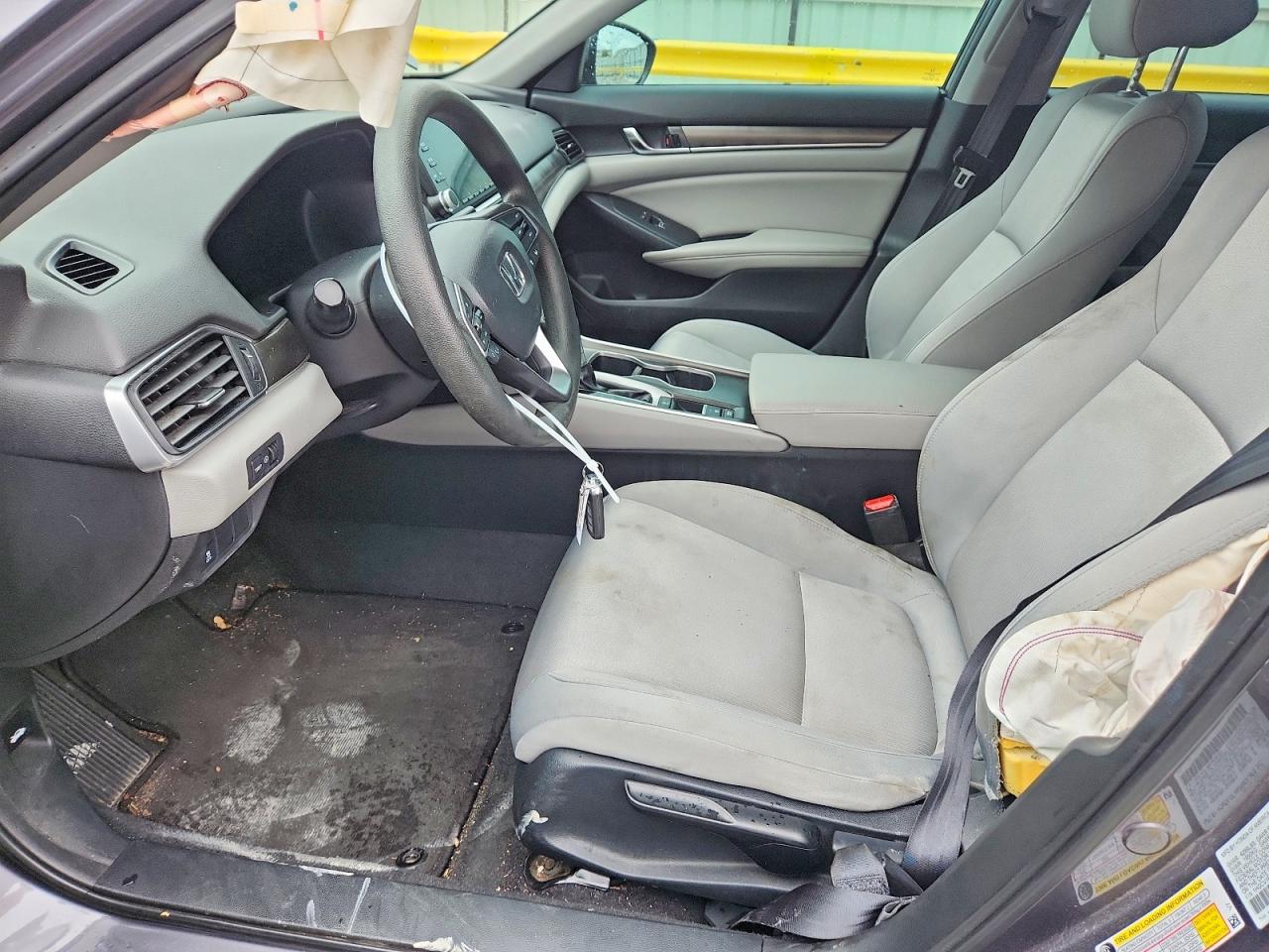 2019 Honda Accord Lx Gray vin: 1HGCV1F18KA004347