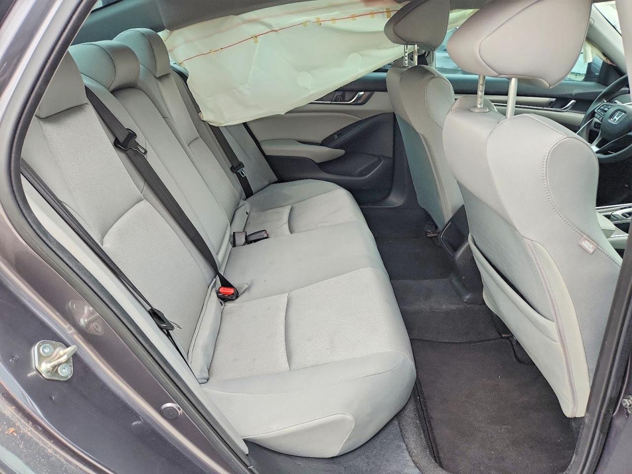 2019 Honda Accord Lx Gray vin: 1HGCV1F18KA004347