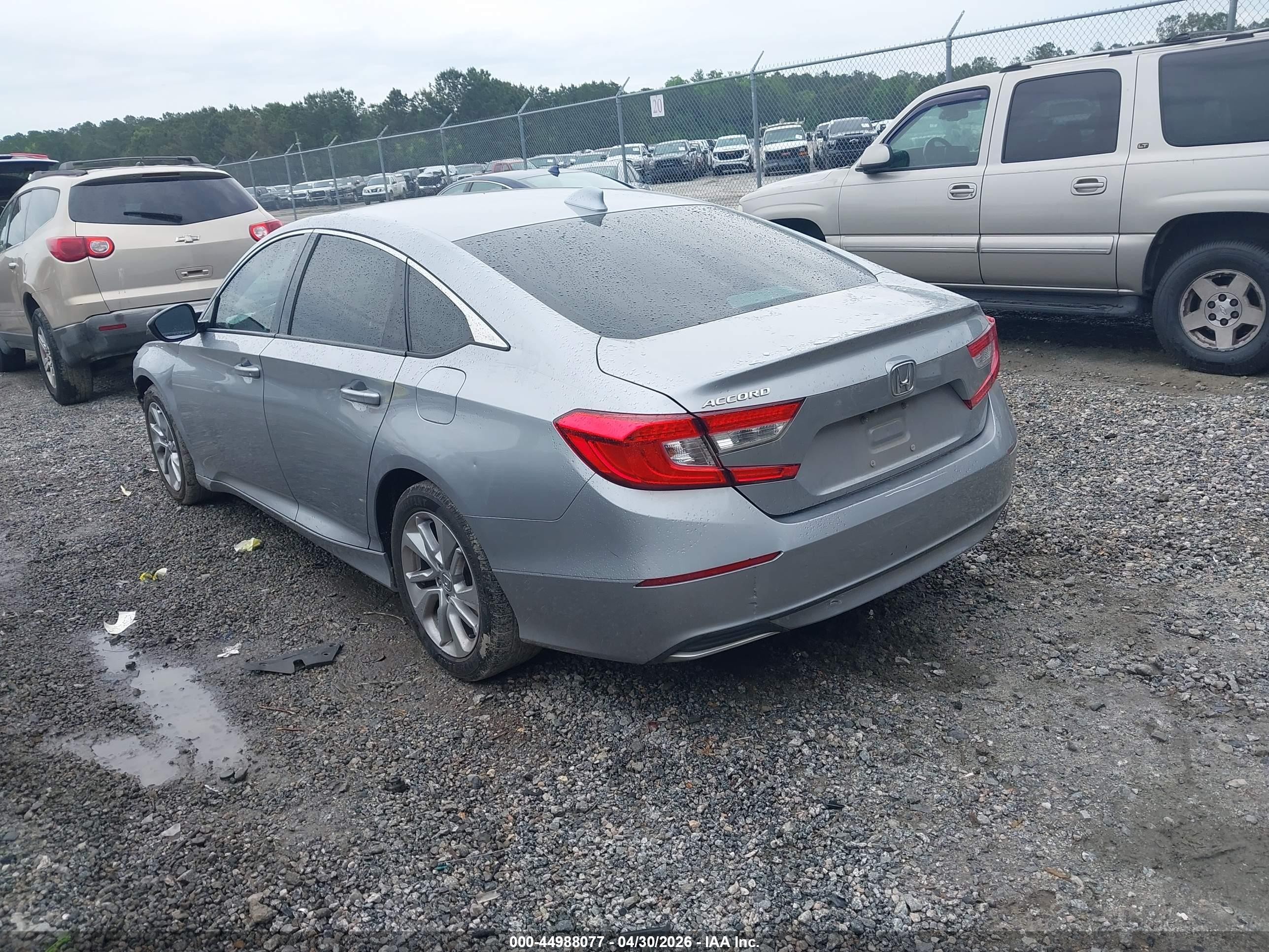 2019 Honda Accord Lx Silver vin: 1HGCV1F18KA026526
