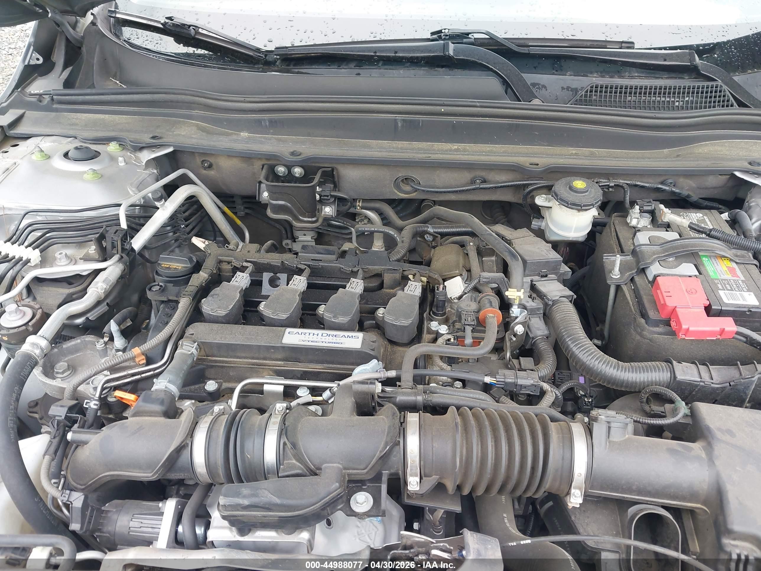 2019 Honda Accord Lx Silver vin: 1HGCV1F18KA026526