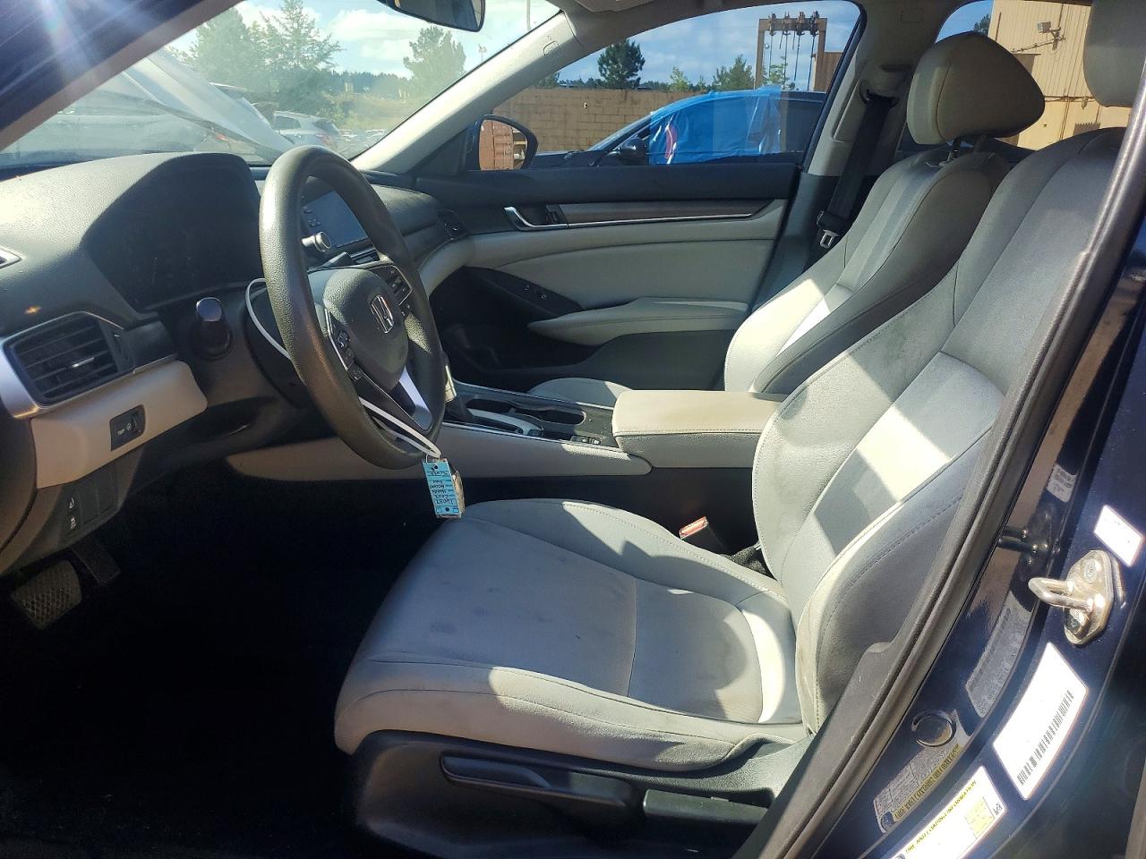 2019 Honda Accord Lx Blue vin: 1HGCV1F18KA061681