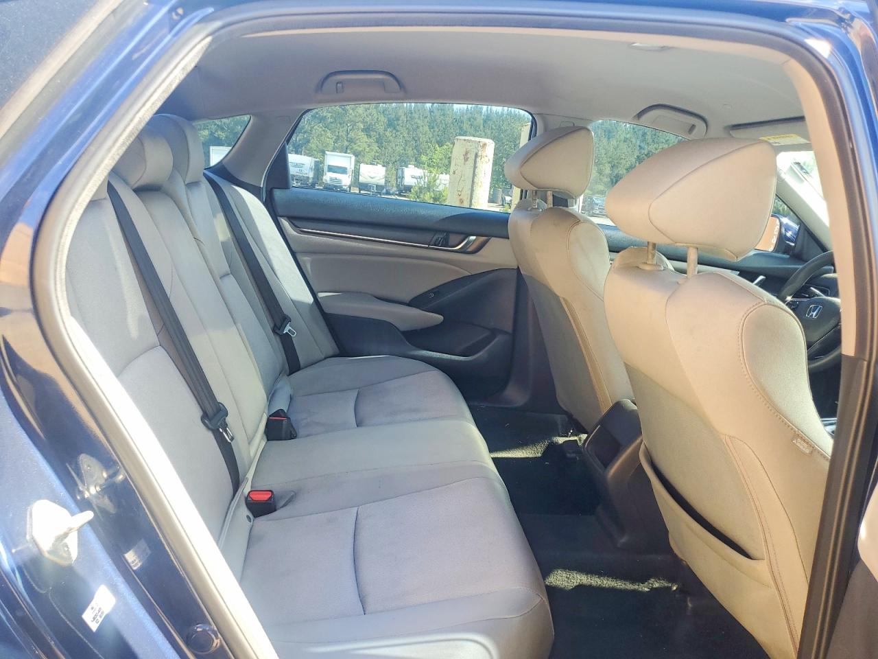 2019 Honda Accord Lx Blue vin: 1HGCV1F18KA061681