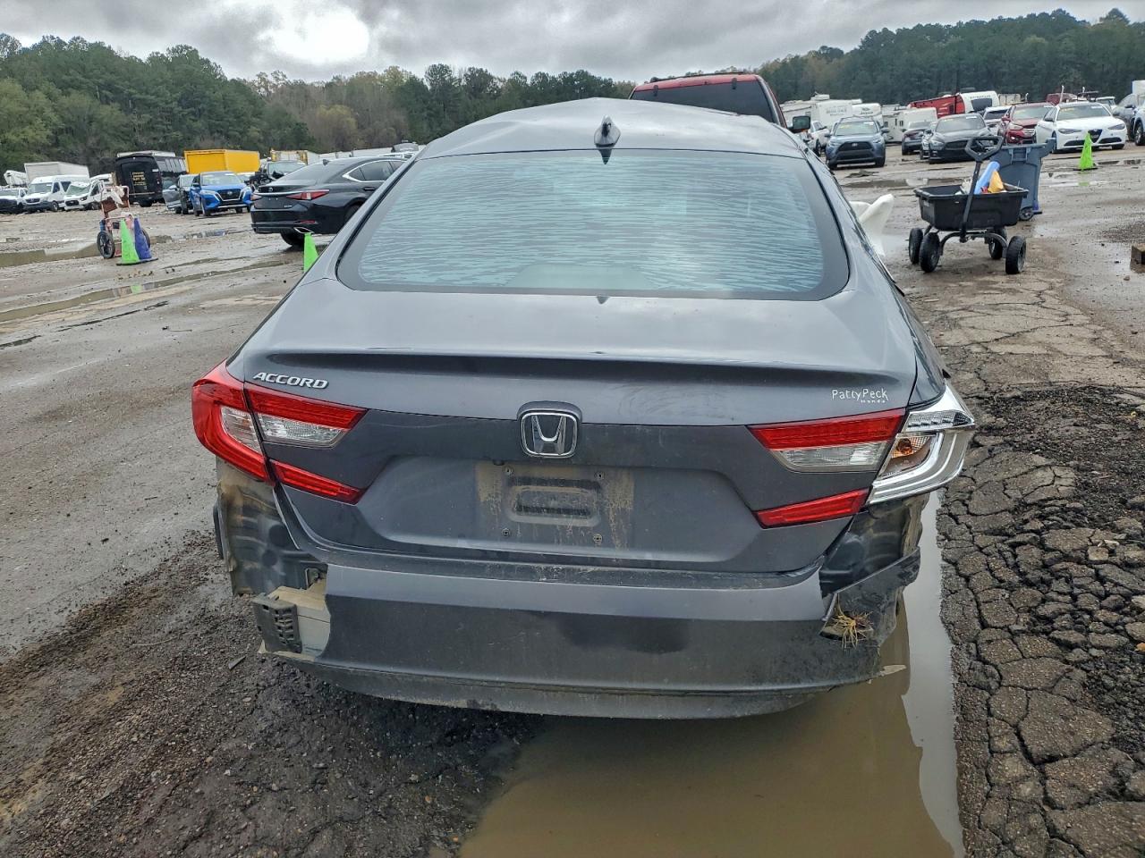 2020 Honda Accord Lx Серый vin: 1HGCV1F18LA075856