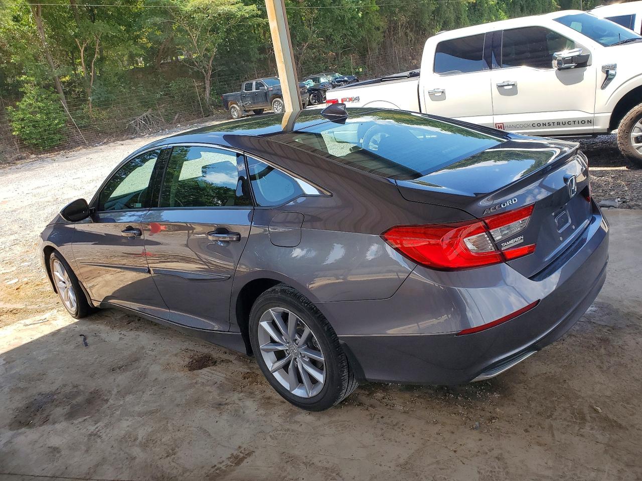 2021 Honda Accord Lx Gray vin: 1HGCV1F18MA061120