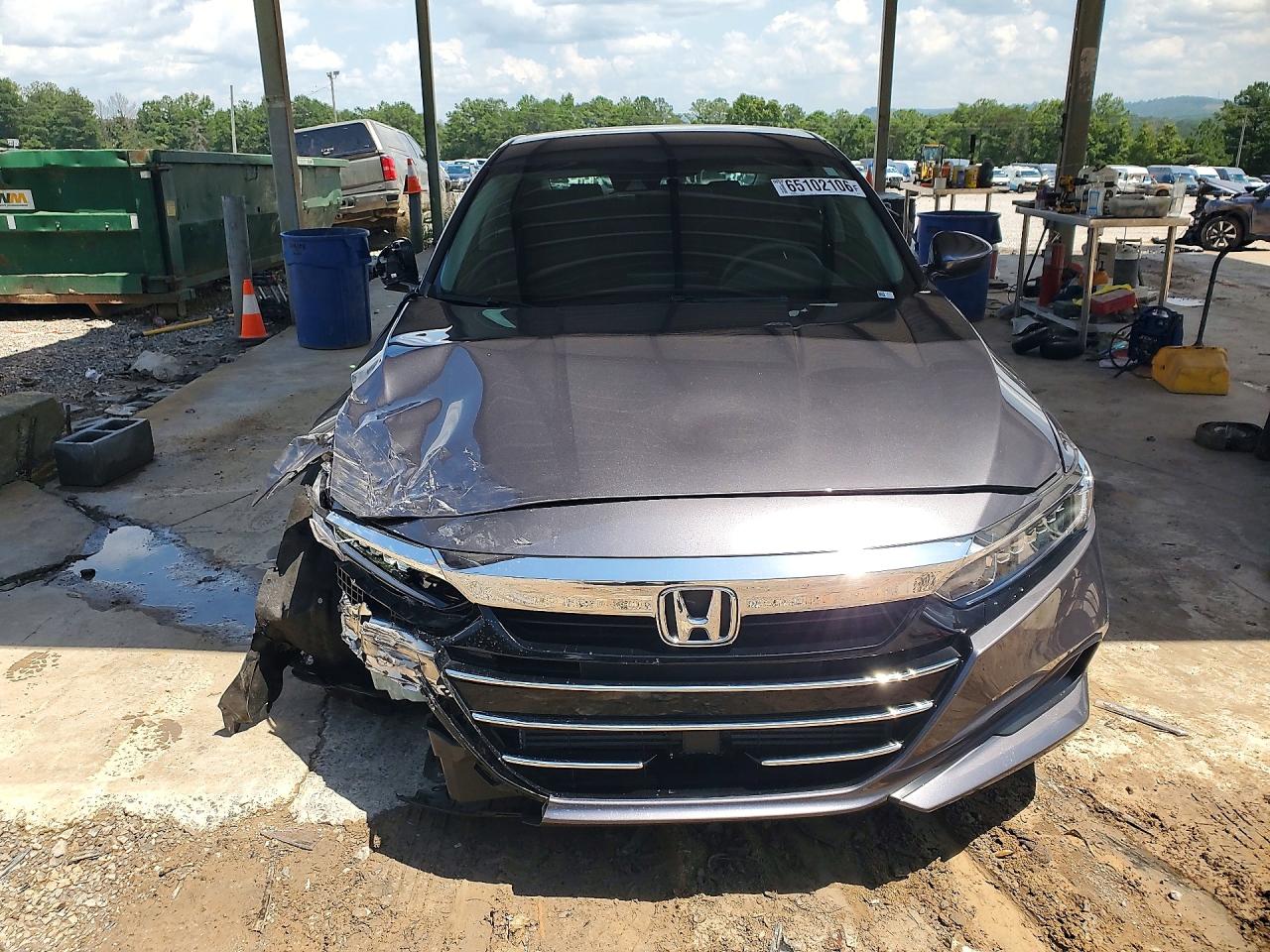 2021 Honda Accord Lx Gray vin: 1HGCV1F18MA061120