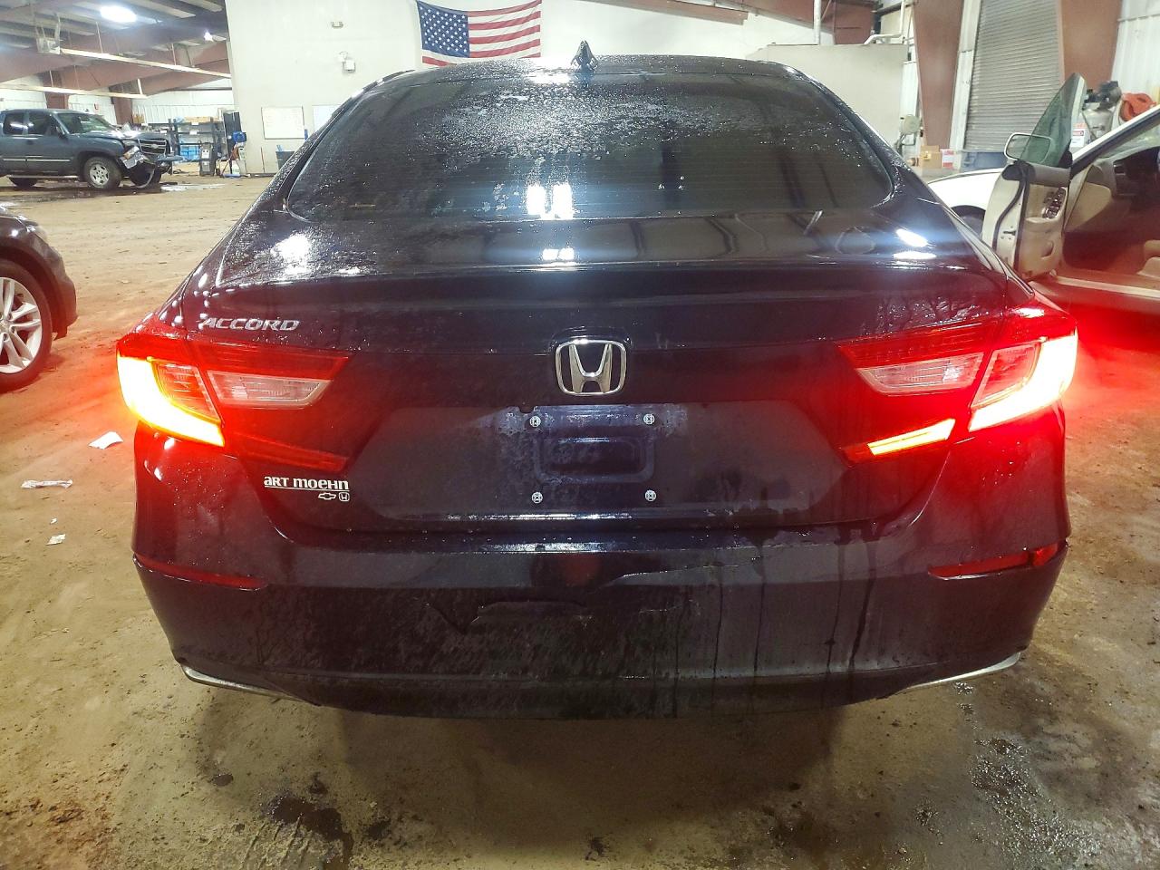 2018 Honda Accord Lx Black vin: 1HGCV1F19JA033418