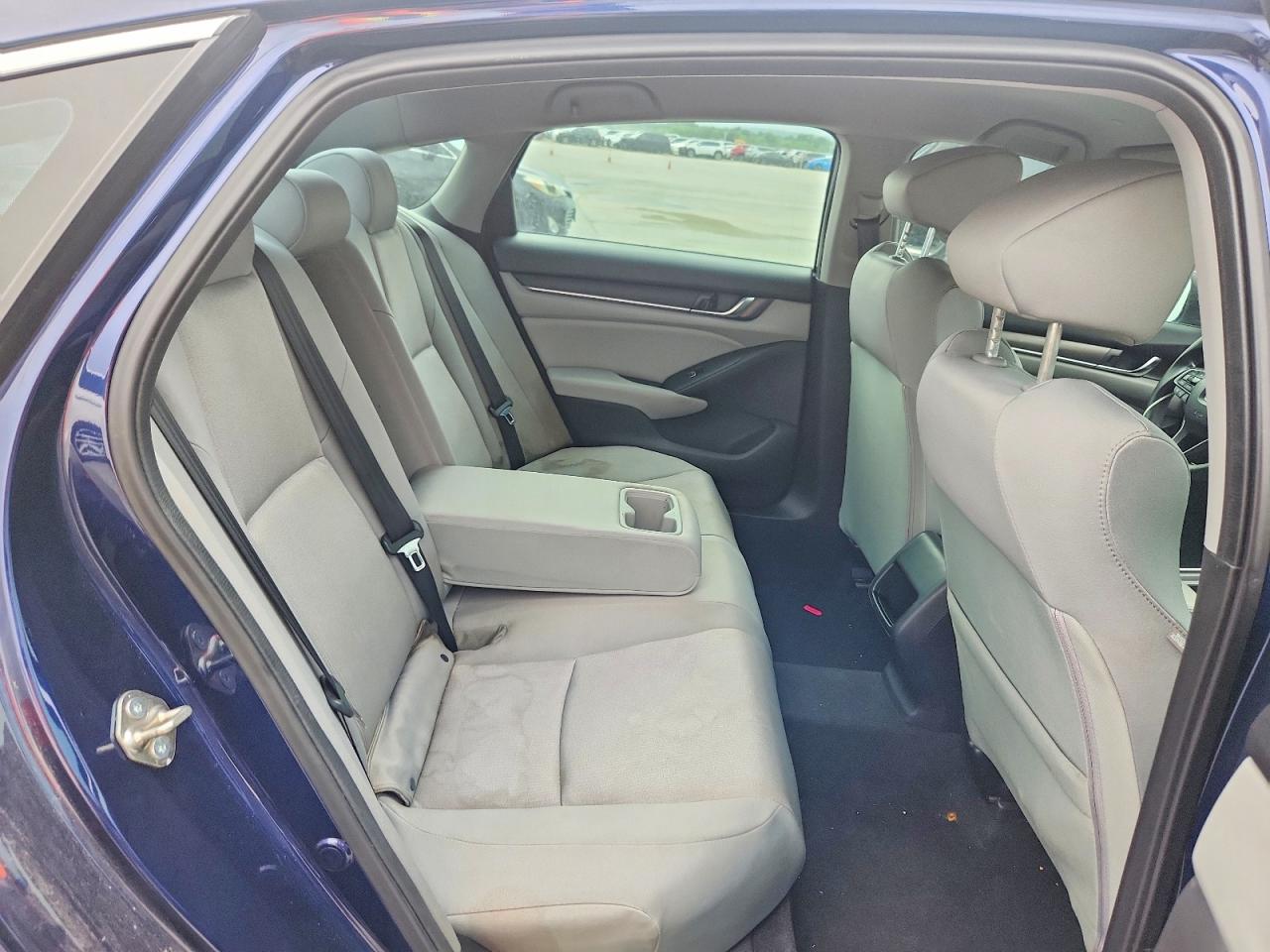2018 Honda Accord Lx Blue vin: 1HGCV1F19JA180760
