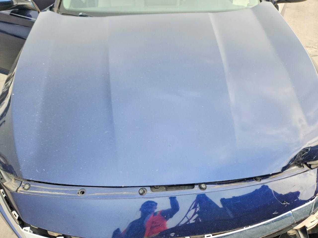 2018 Honda Accord Lx Blue vin: 1HGCV1F19JA180760