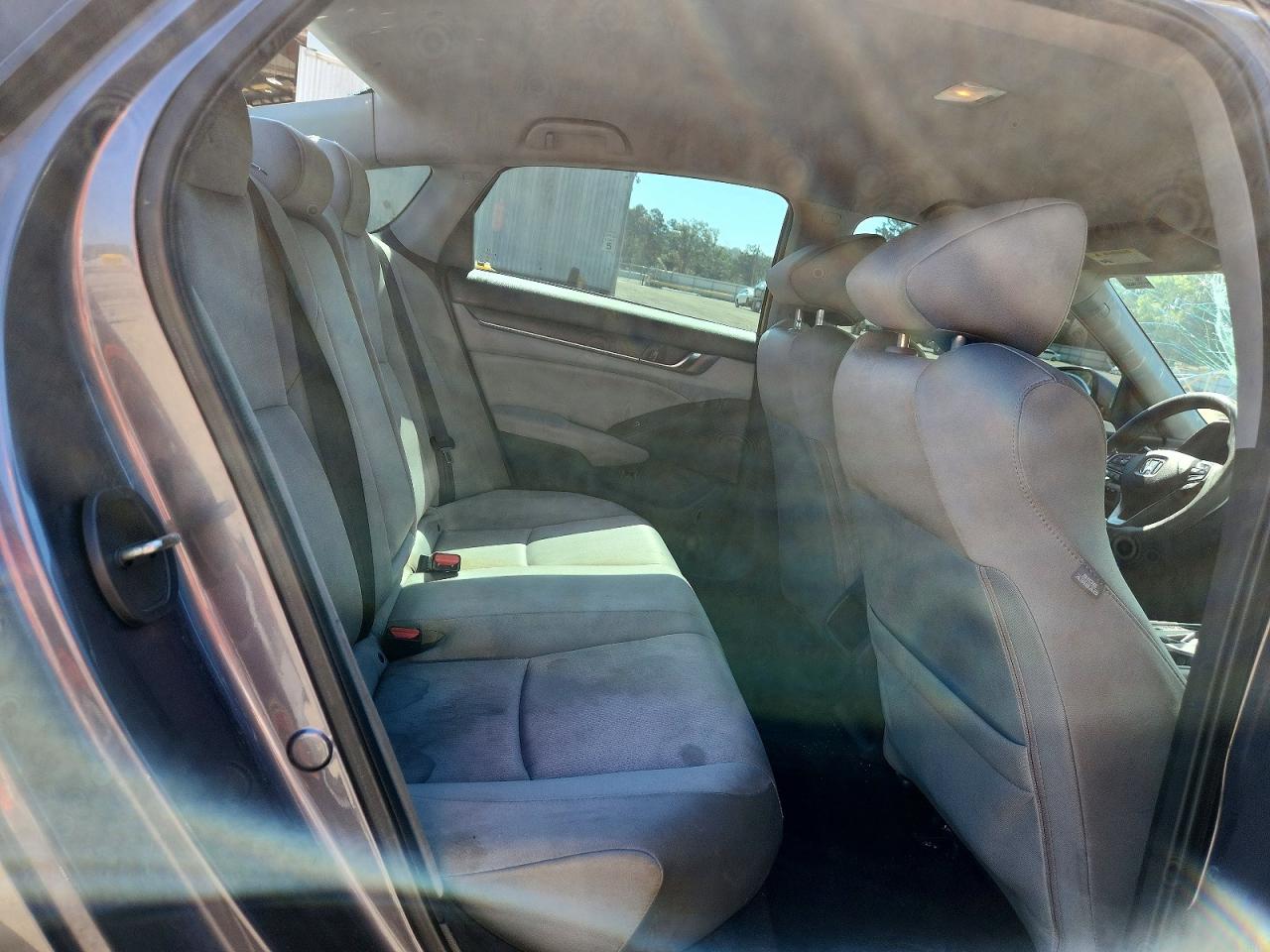 2019 Honda Accord Lx Gray vin: 1HGCV1F19KA054772