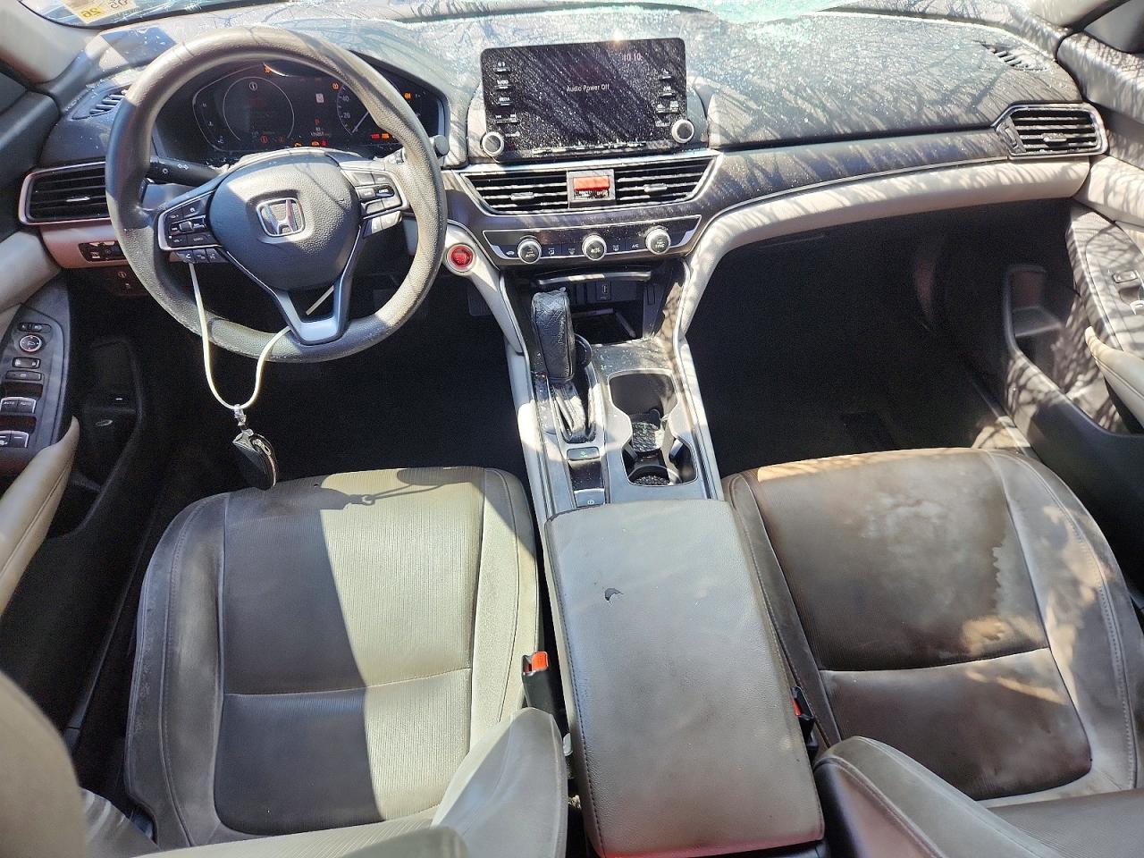 2019 Honda Accord Lx Gray vin: 1HGCV1F19KA054772