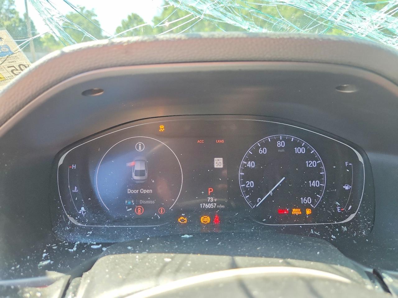 2019 Honda Accord Lx Gray vin: 1HGCV1F19KA054772