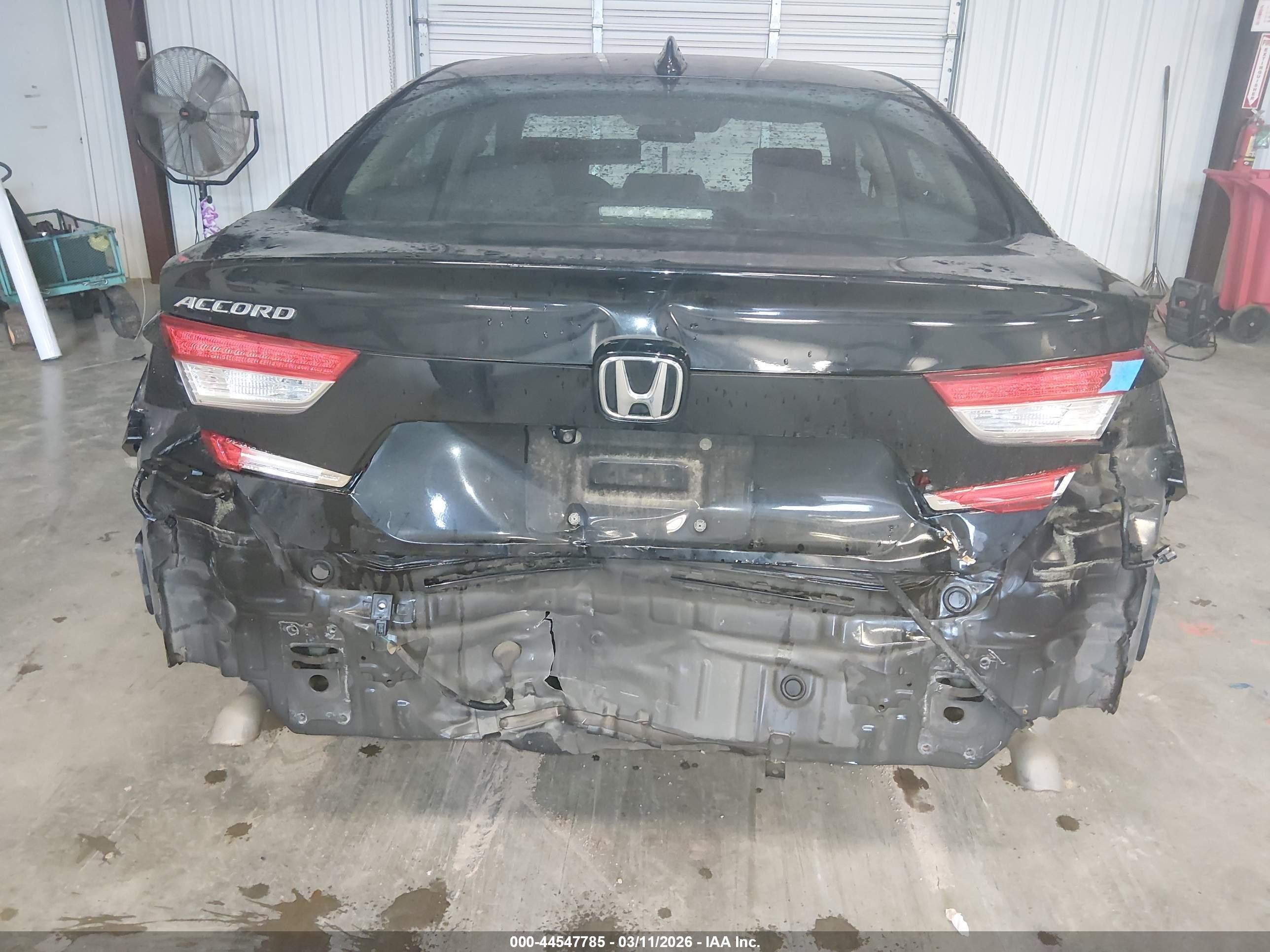 2018 Honda Accord Lx Черный vin: 1HGCV1F1XJA161344