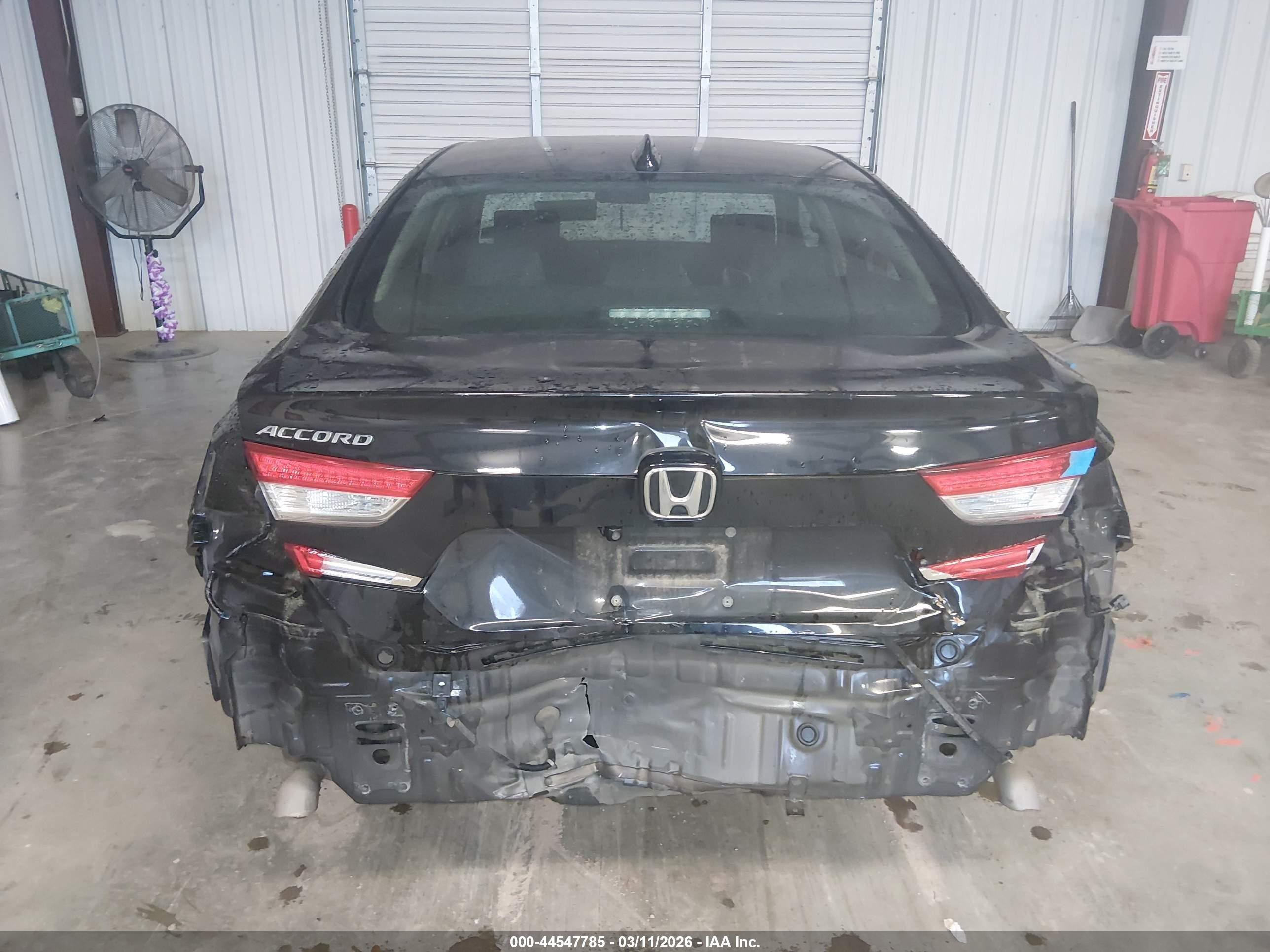 2018 Honda Accord Lx Черный vin: 1HGCV1F1XJA161344