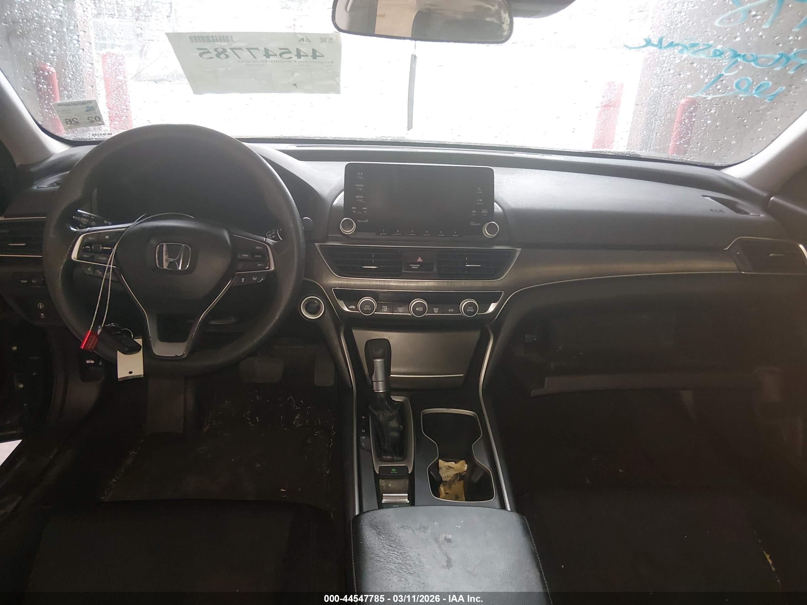 2018 Honda Accord Lx Черный vin: 1HGCV1F1XJA161344