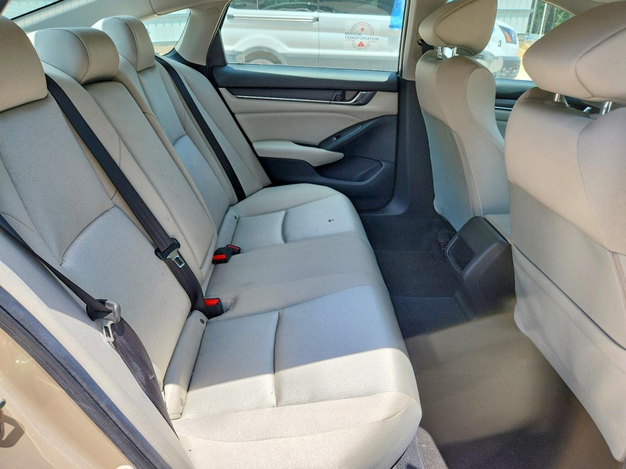 2019 Honda Accord Lx Beige vin: 1HGCV1F1XKA093659