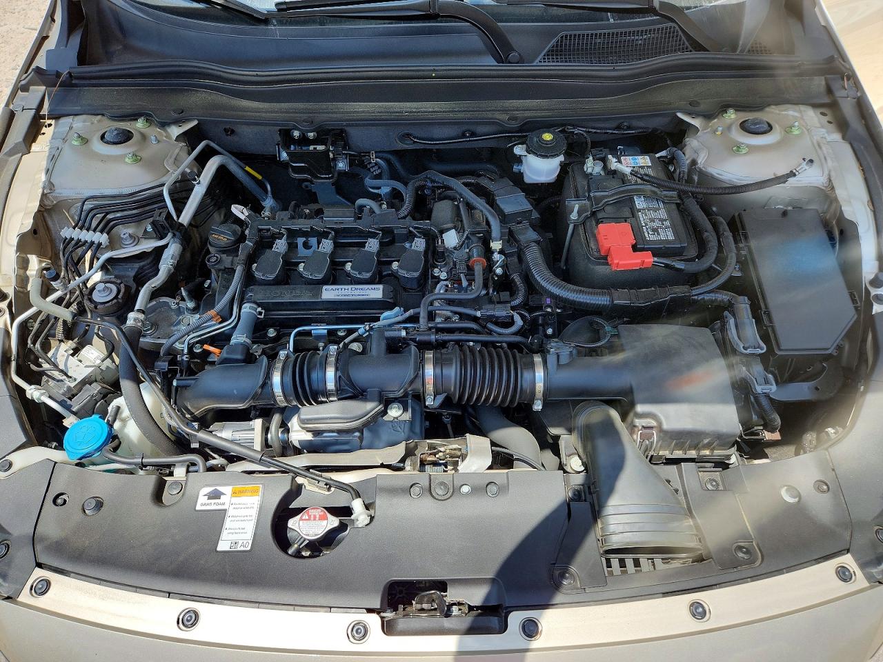 2019 Honda Accord Lx Beige vin: 1HGCV1F1XKA093659