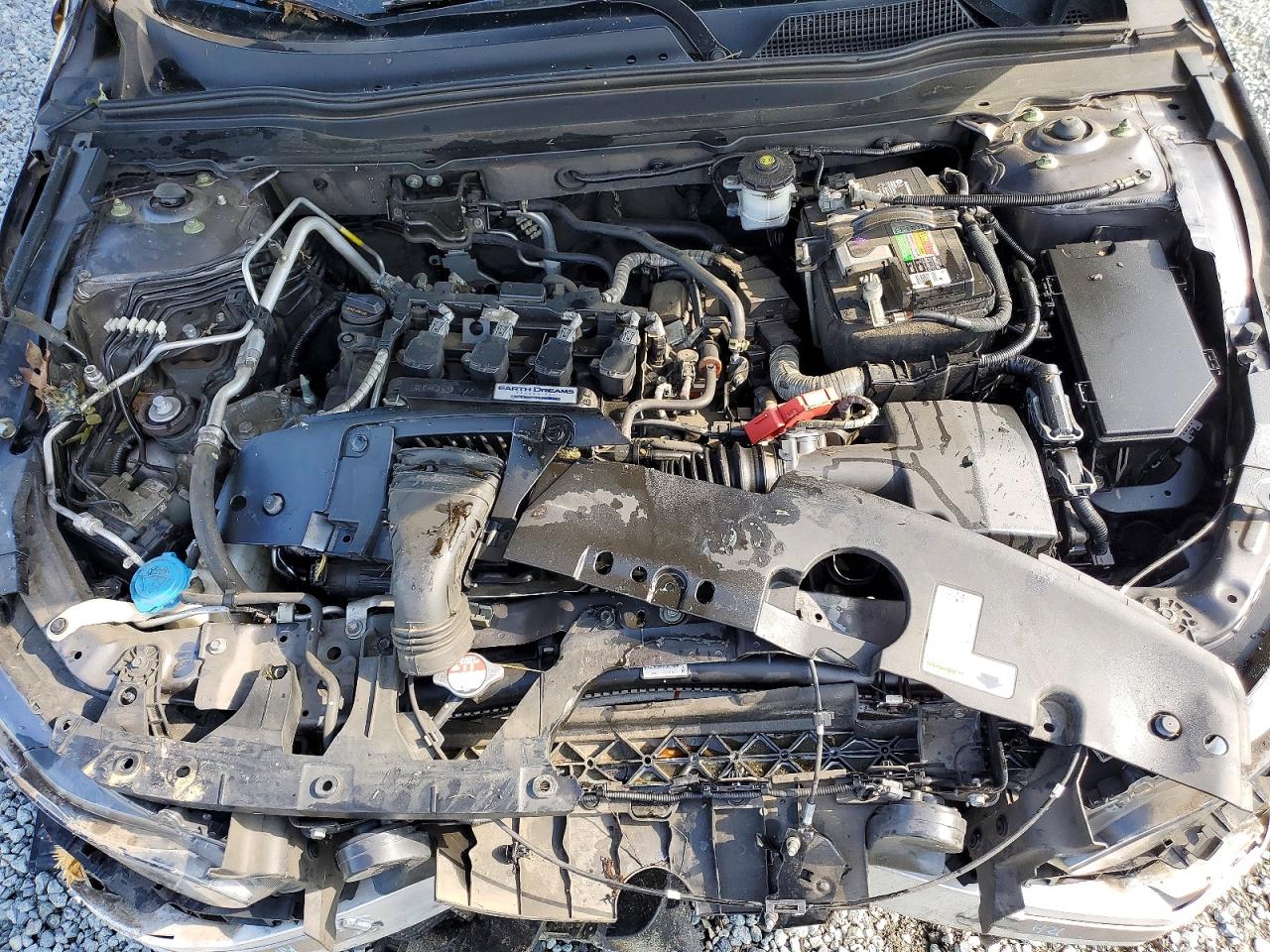 2019 Honda Accord Lx Gray vin: 1HGCV1F1XKA100383