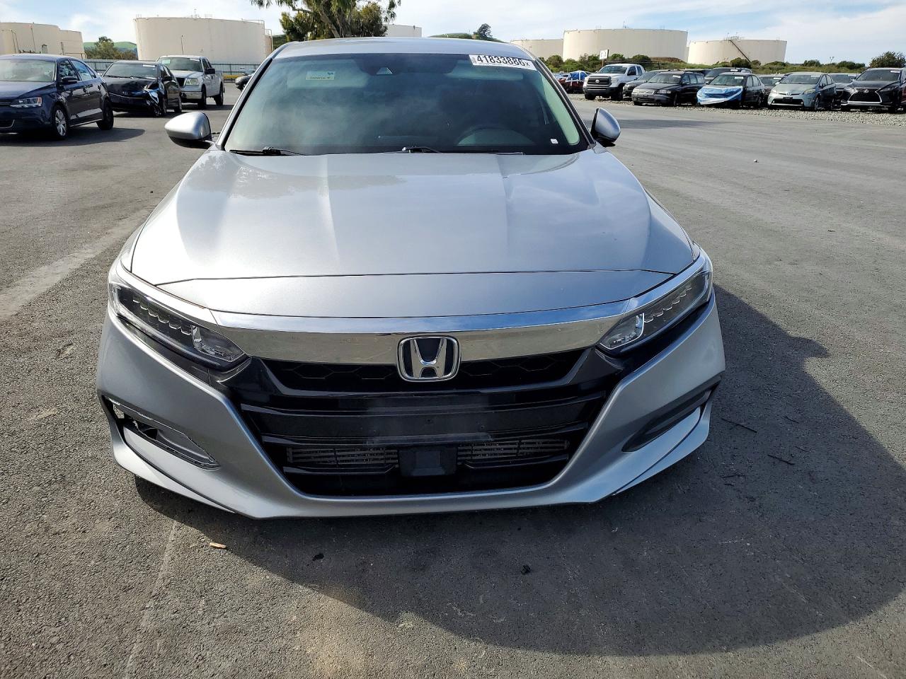 2019 Honda Accord Lx Silver vin: 1HGCV1F1XKA101999