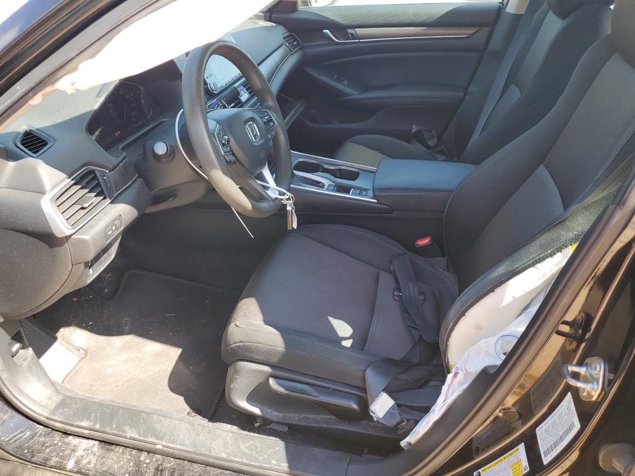 2020 Honda Accord Lx Black vin: 1HGCV1F1XLA042096