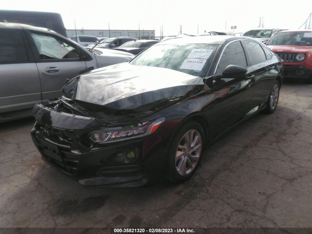 2020 Honda Accord Sedan Lx Black vin: 1HGCV1F1XLA052062