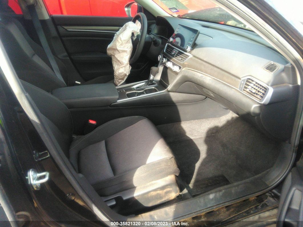 2020 Honda Accord Sedan Lx Black vin: 1HGCV1F1XLA052062