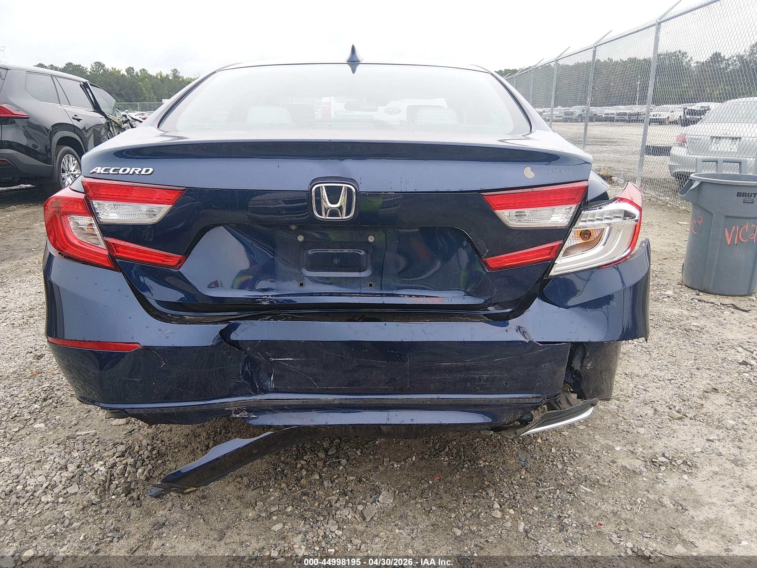 2020 Honda Accord Lx Dark Blue vin: 1HGCV1F1XLA098894