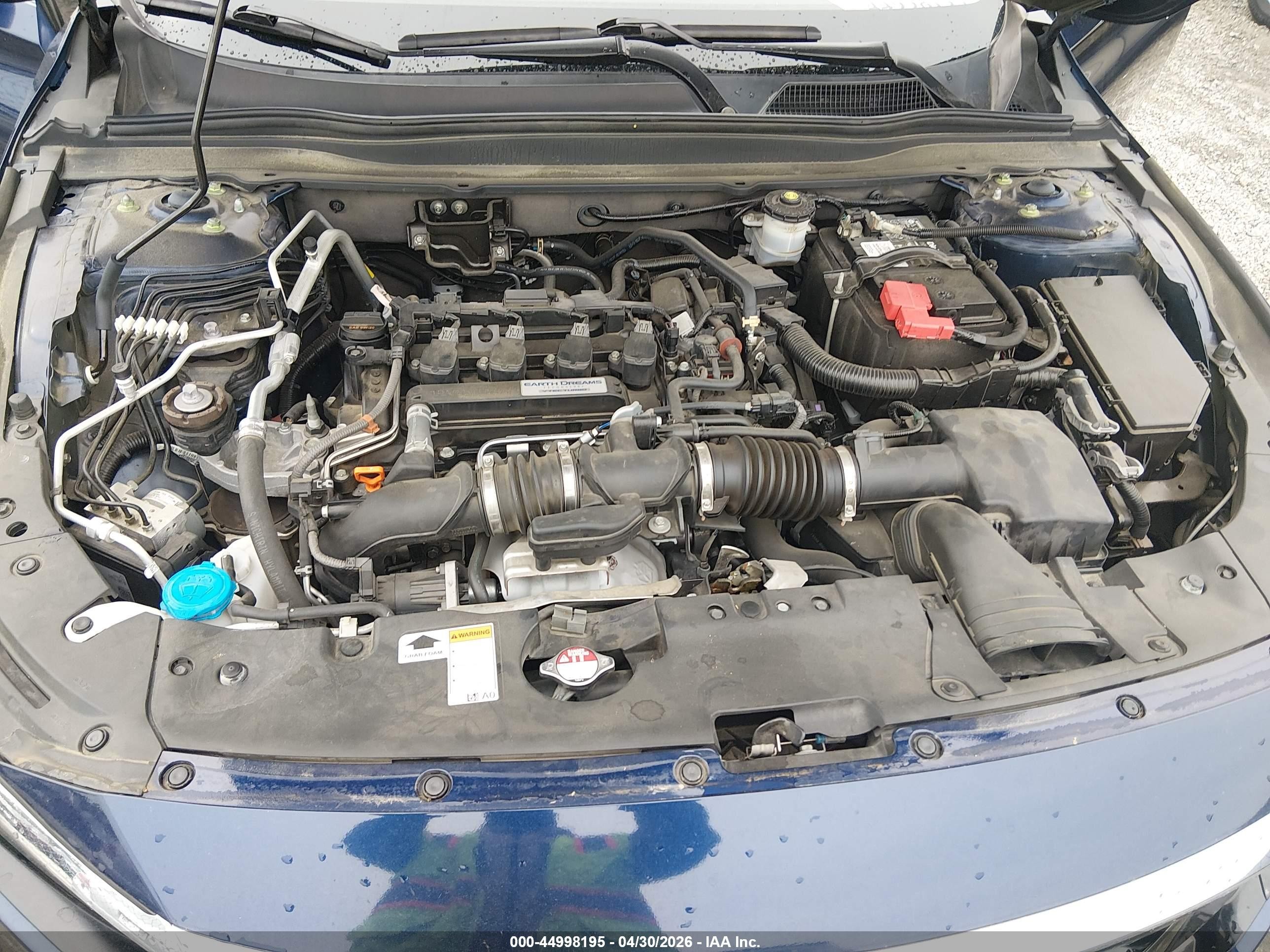 2020 Honda Accord Lx Dark Blue vin: 1HGCV1F1XLA098894