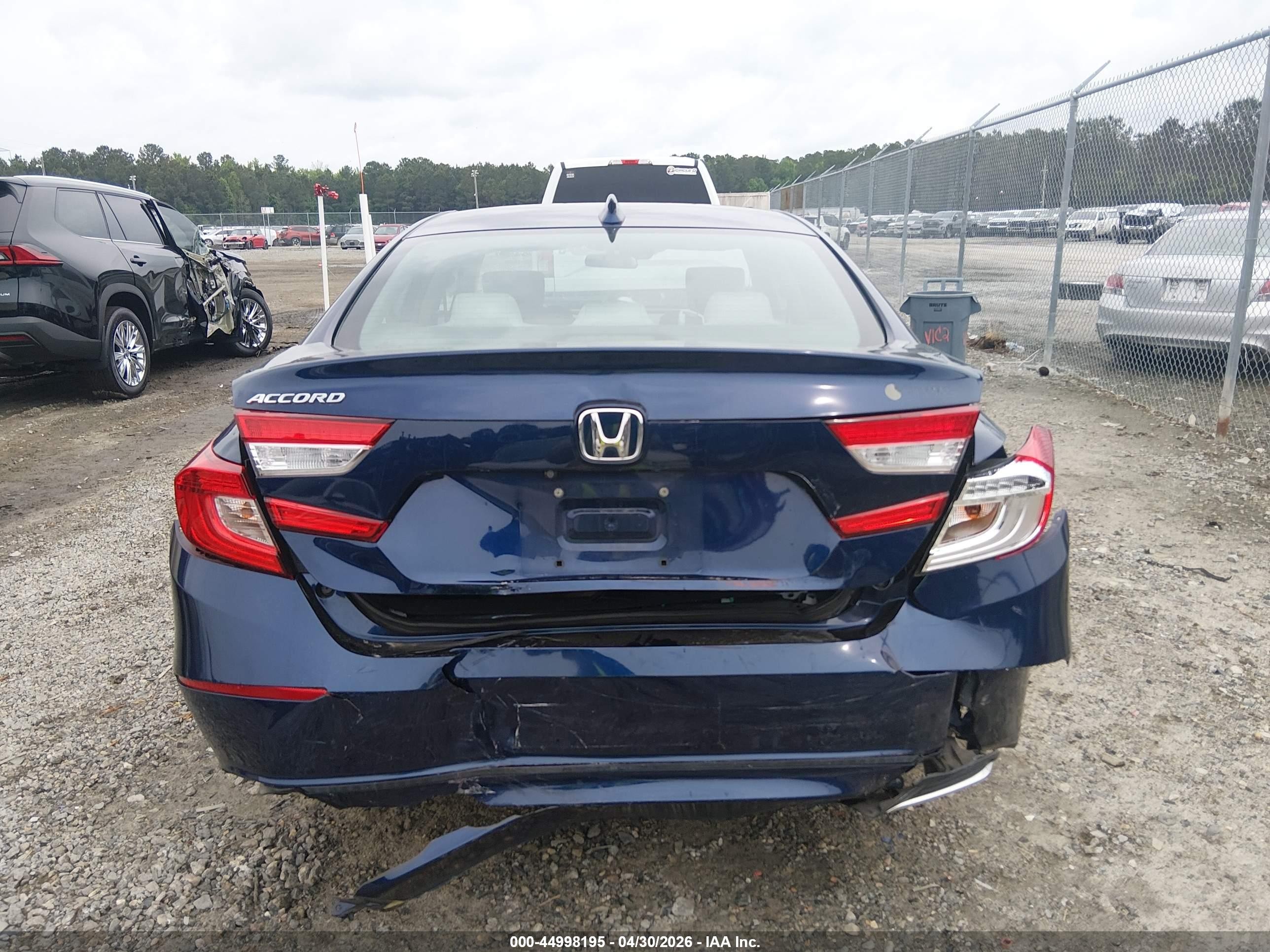 2020 Honda Accord Lx Dark Blue vin: 1HGCV1F1XLA098894