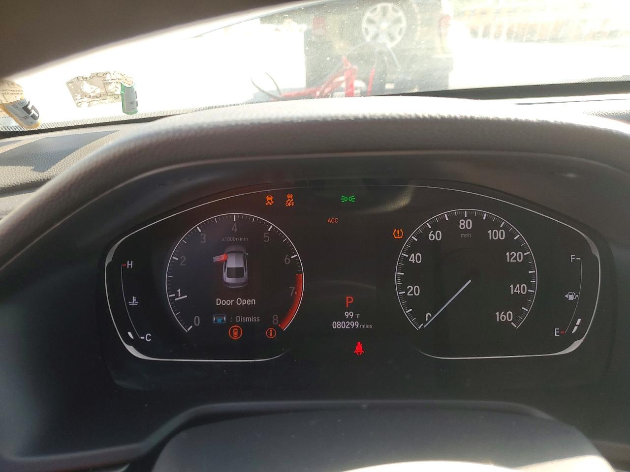 2020 Honda Accord Lx White vin: 1HGCV1F1XLA104404