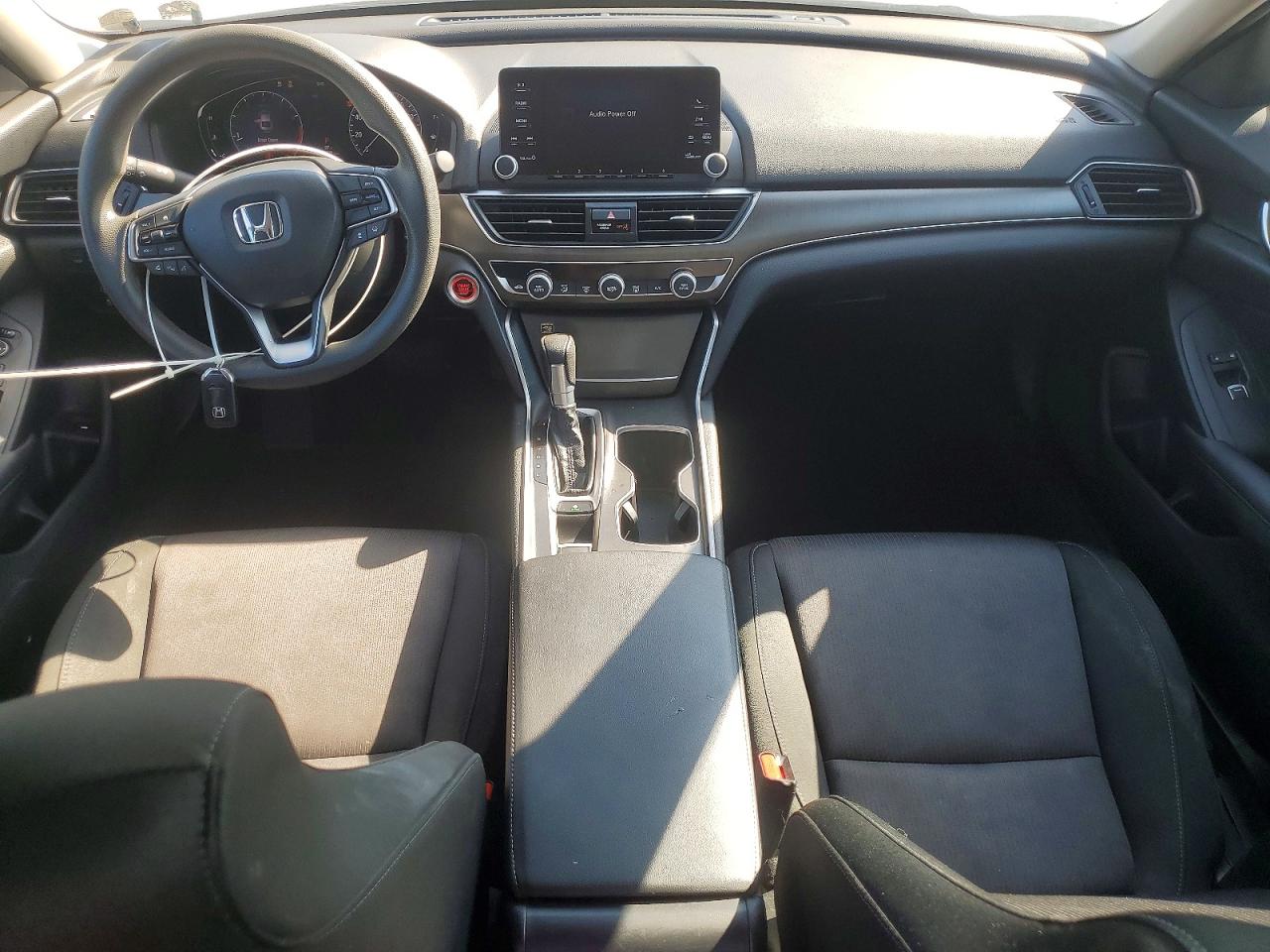 2020 Honda Accord Lx White vin: 1HGCV1F1XLA104404