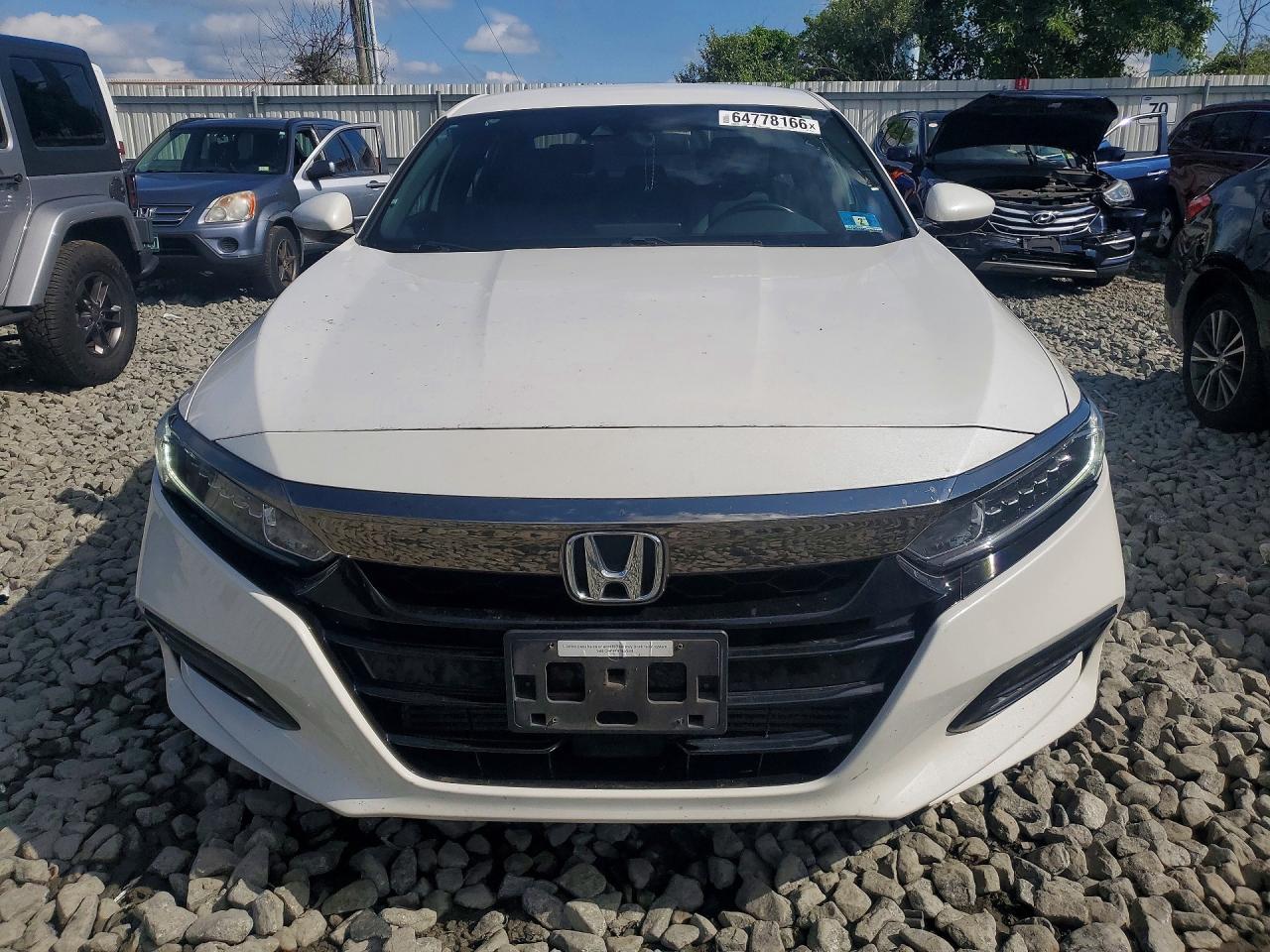 2018 Honda Accord Sport Белый vin: 1HGCV1F30JA099681