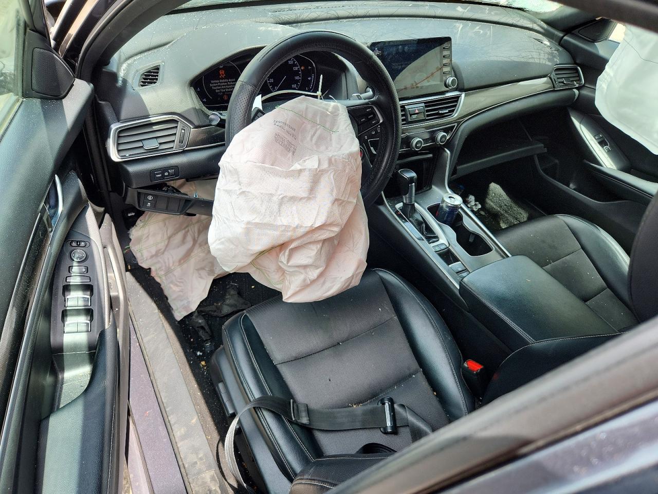 2018 Honda Accord Sport Gray vin: 1HGCV1F30JA178977